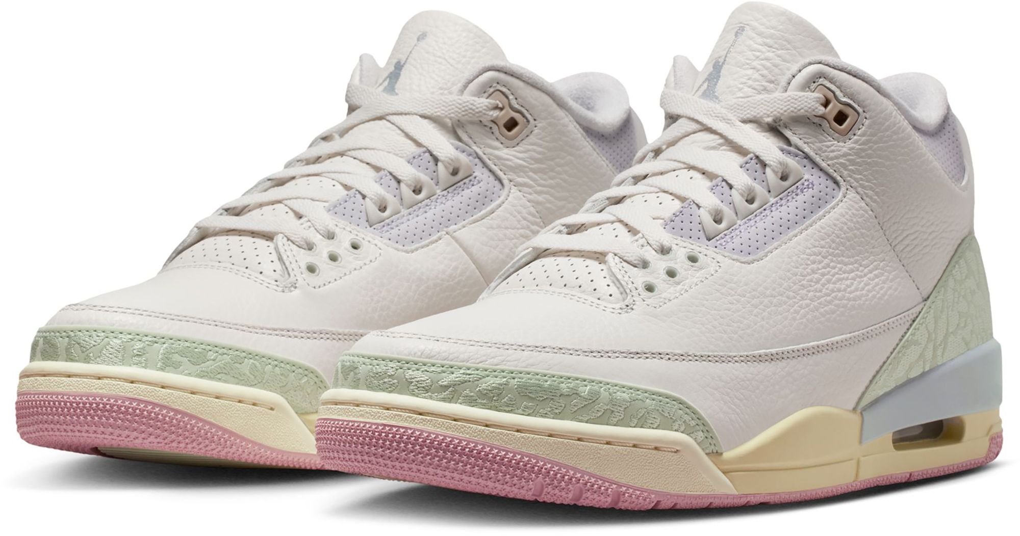Air Jordan 3 Retro 'Sail and Jade Aura' Basketball Shoes product image