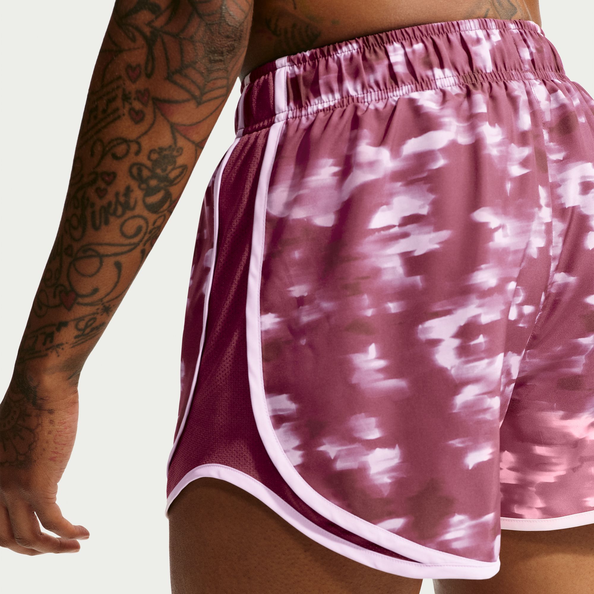 Nike Women's Tempo Mid-Rise 3" Brief-Lined Printed Running Shorts product image
