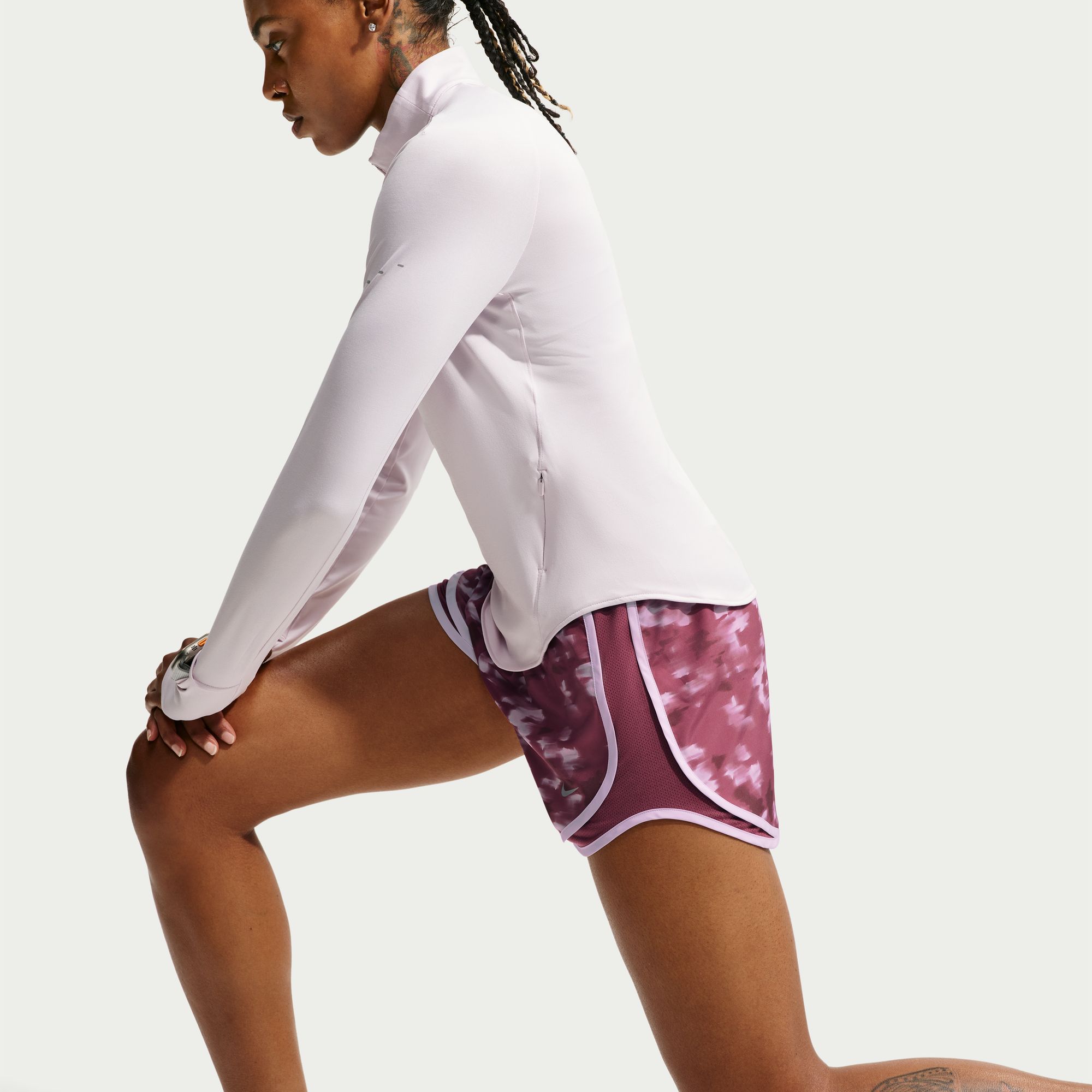 Nike Women's Tempo Mid-Rise 3" Brief-Lined Printed Running Shorts product image