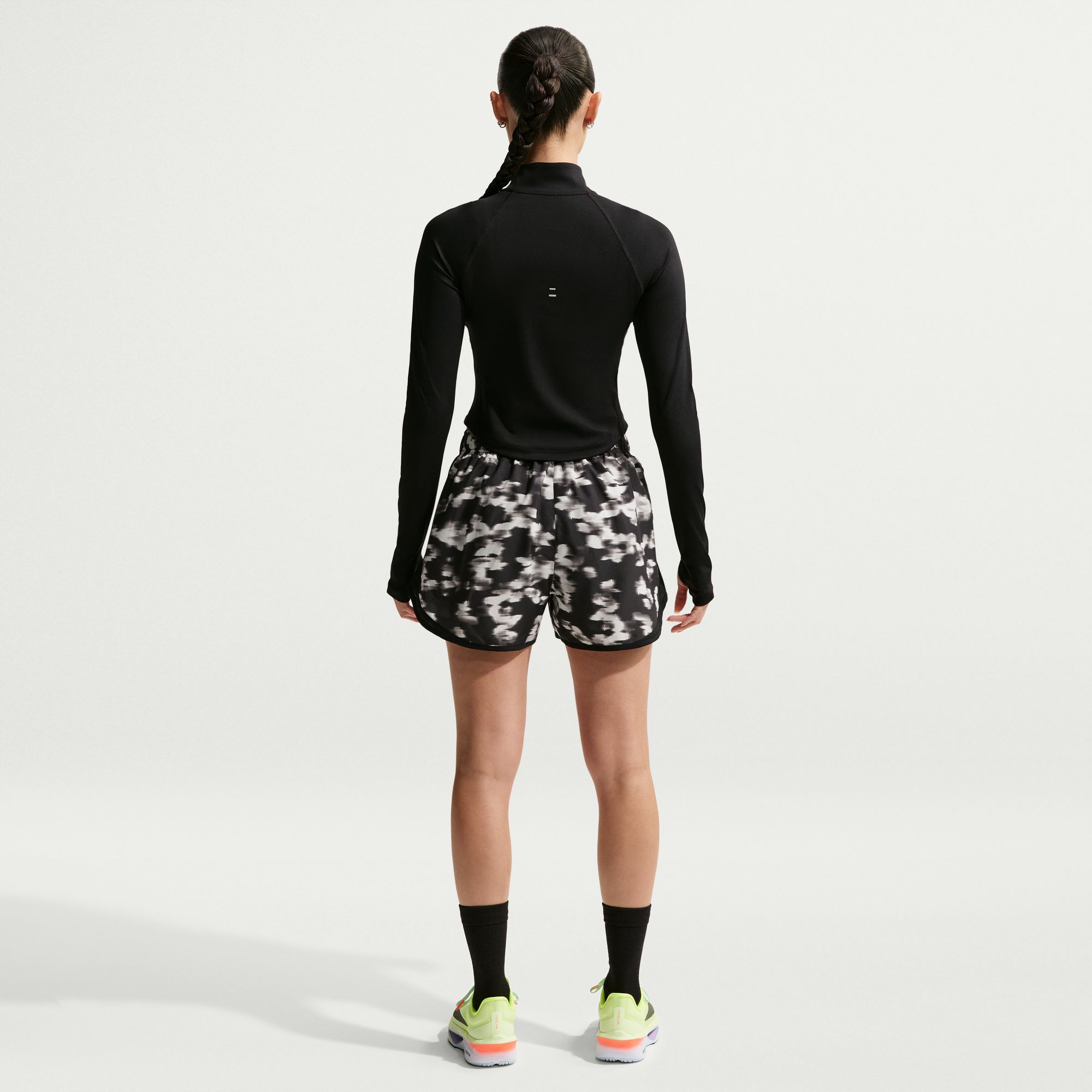 Nike Women's Tempo Mid-Rise 3" Brief-Lined Printed Running Shorts product image