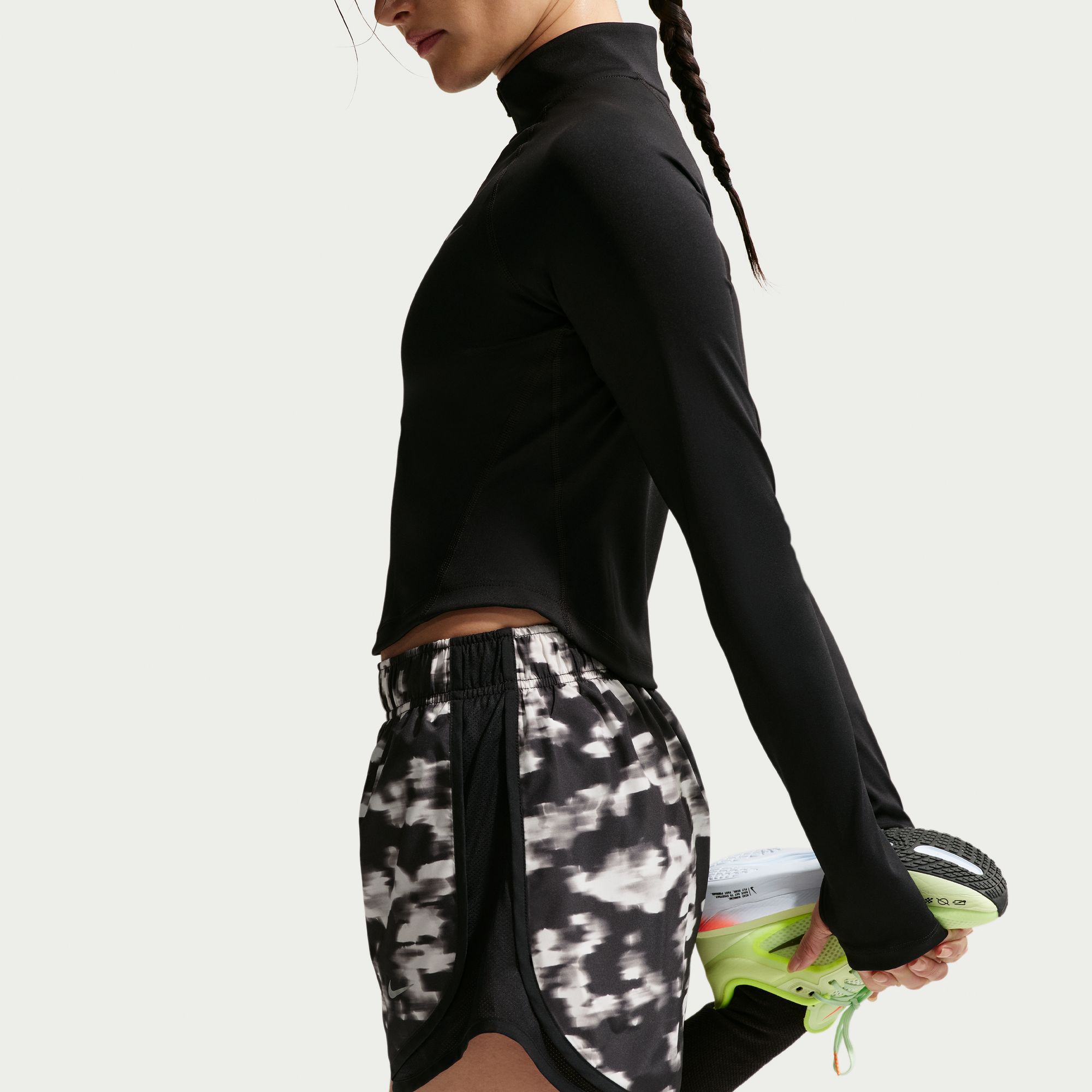 Nike Women's Tempo Mid-Rise 3" Brief-Lined Printed Running Shorts product image
