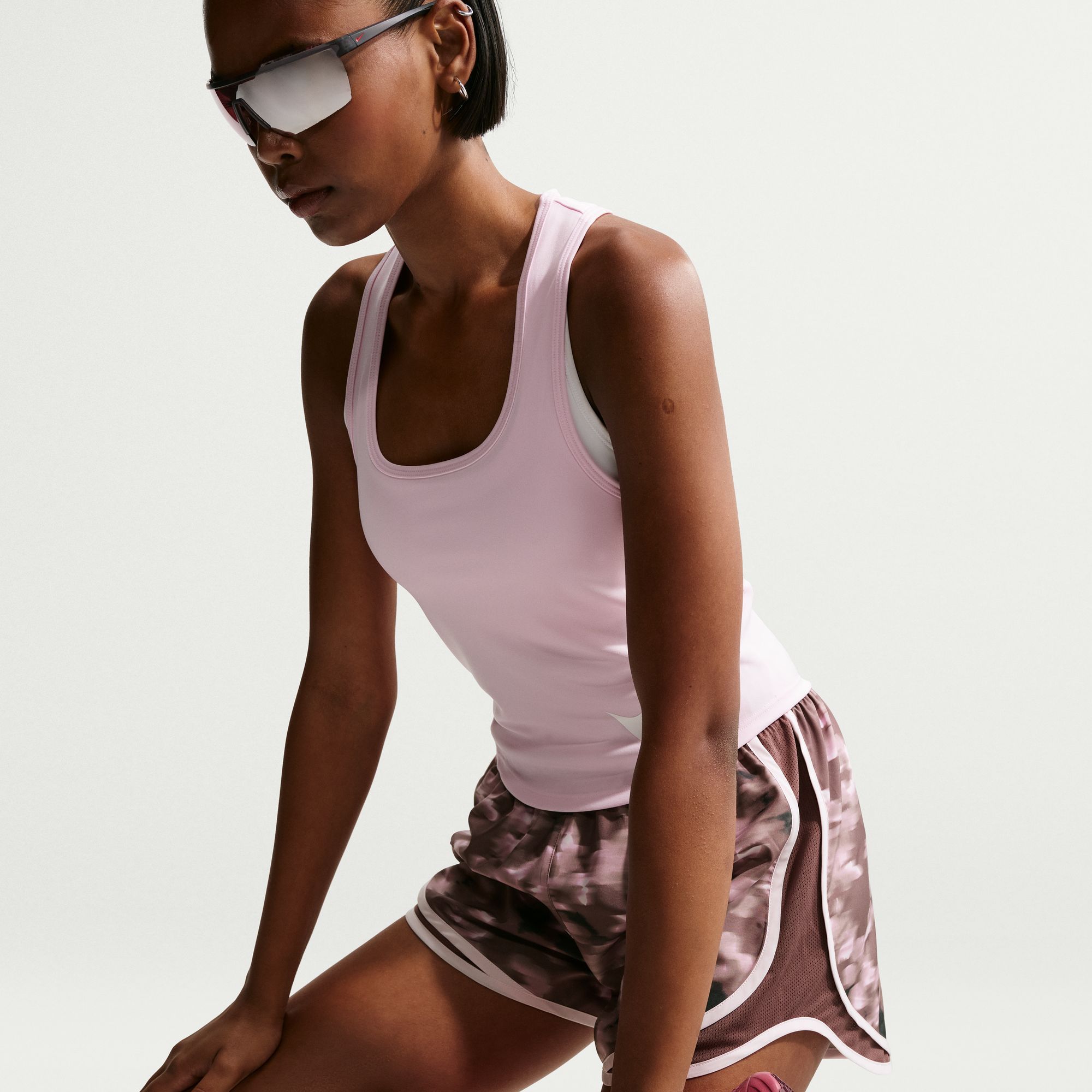 Nike Women's Tempo Mid-Rise 3" Brief-Lined Printed Running Shorts product image