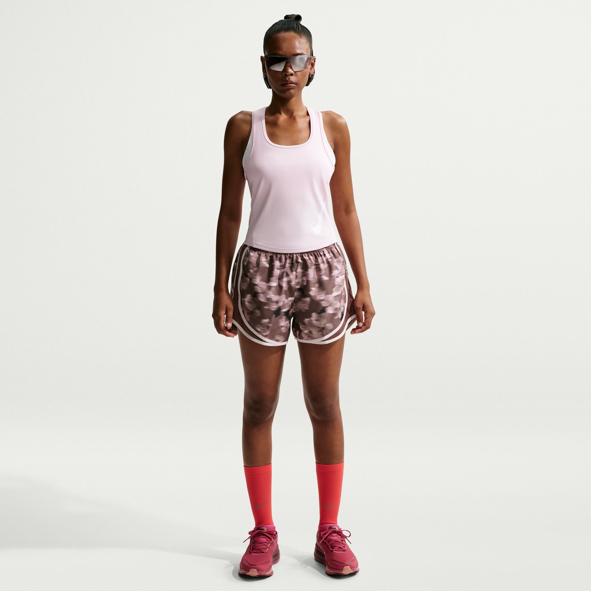 Nike Women's Tempo Mid-Rise 3" Brief-Lined Printed Running Shorts product image