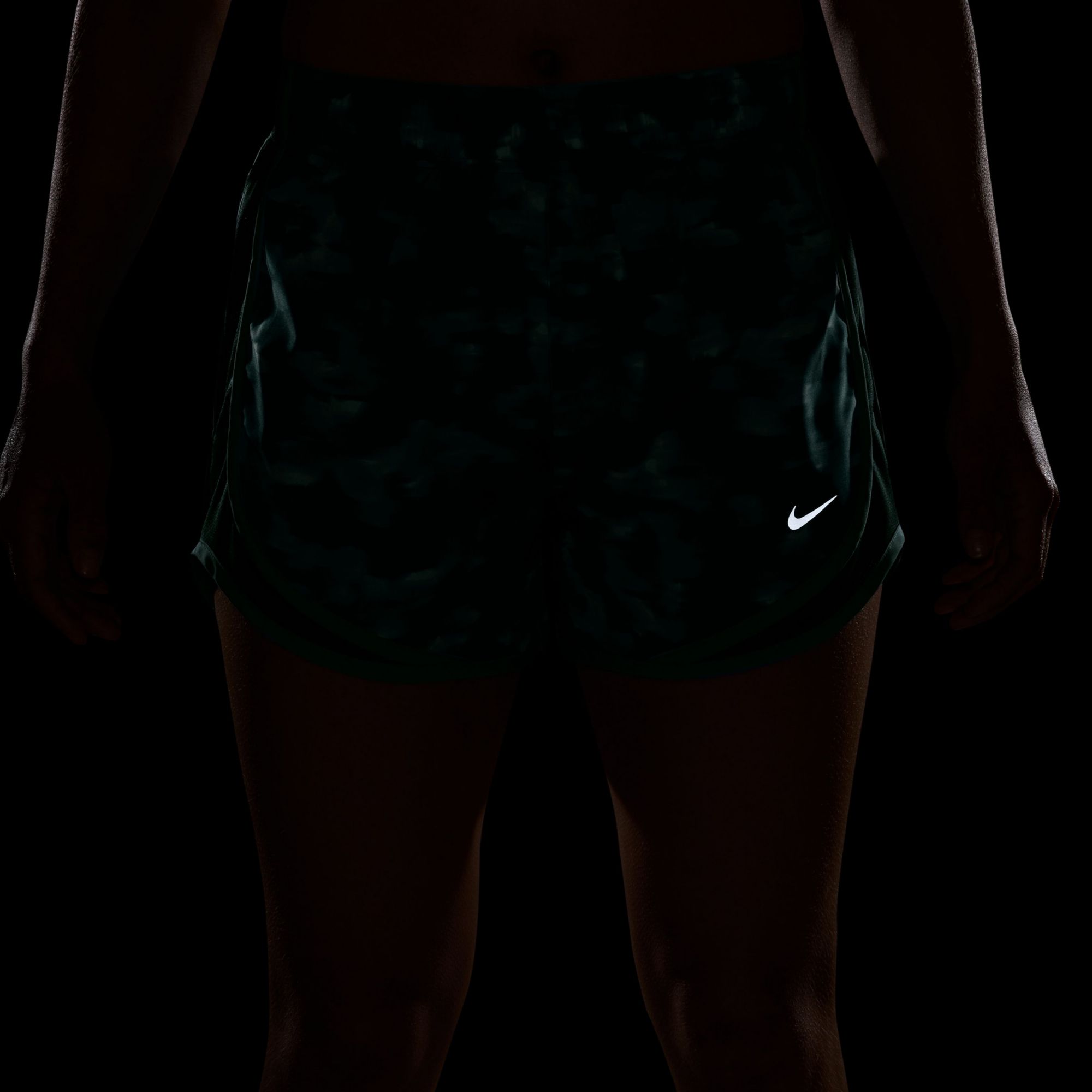 Nike Women's Tempo Mid-Rise 3" Brief-Lined Printed Running Shorts product image