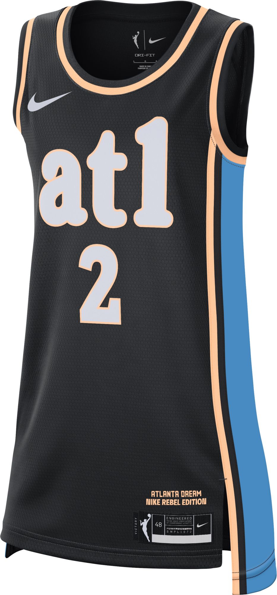 Nike Adult Atlanta Dream Te-Hina Paopao Rebel Jersey product image