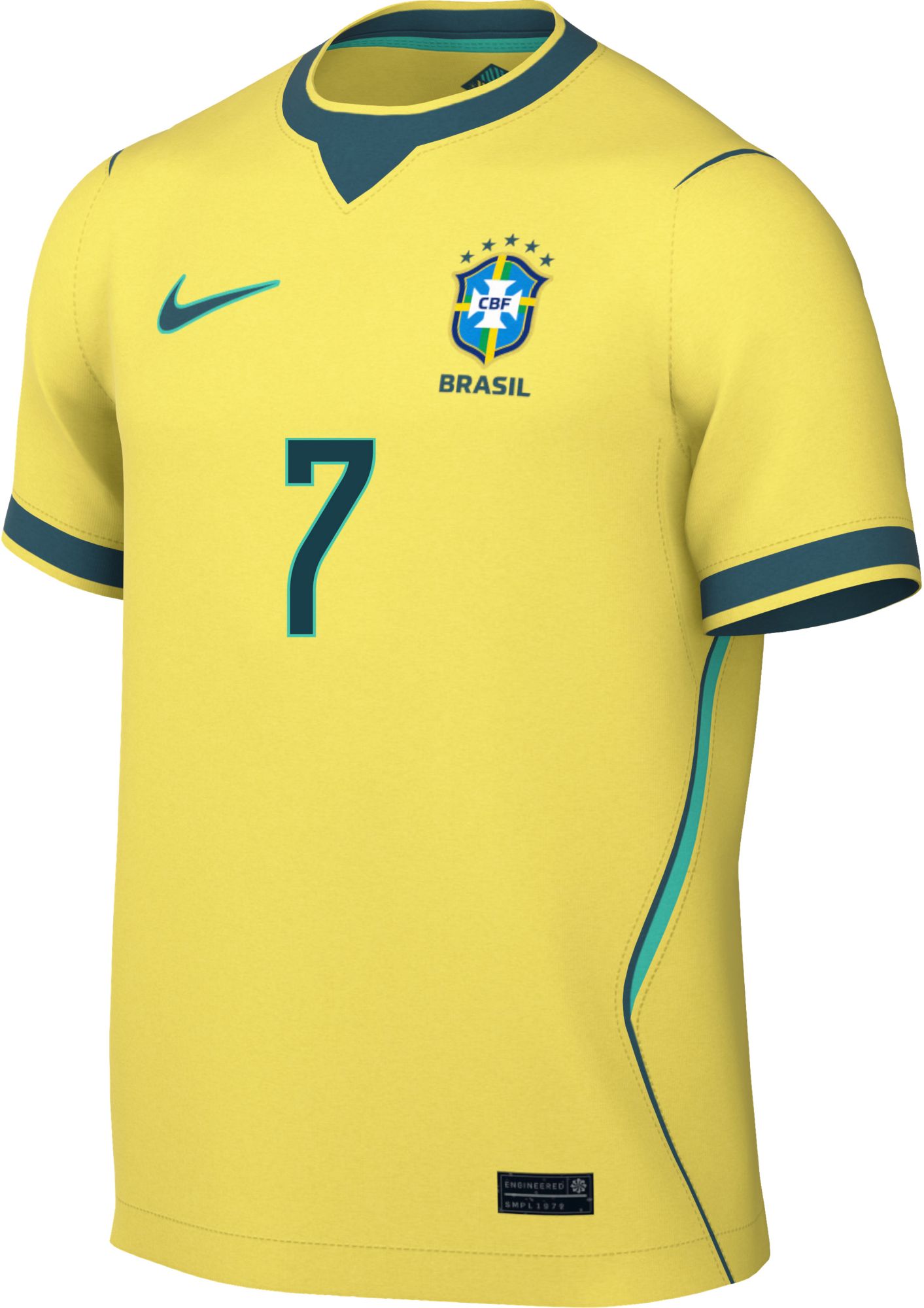 Nike Adult Brazil Vinicius Junior #7 2026 Home Replica Jersey product image