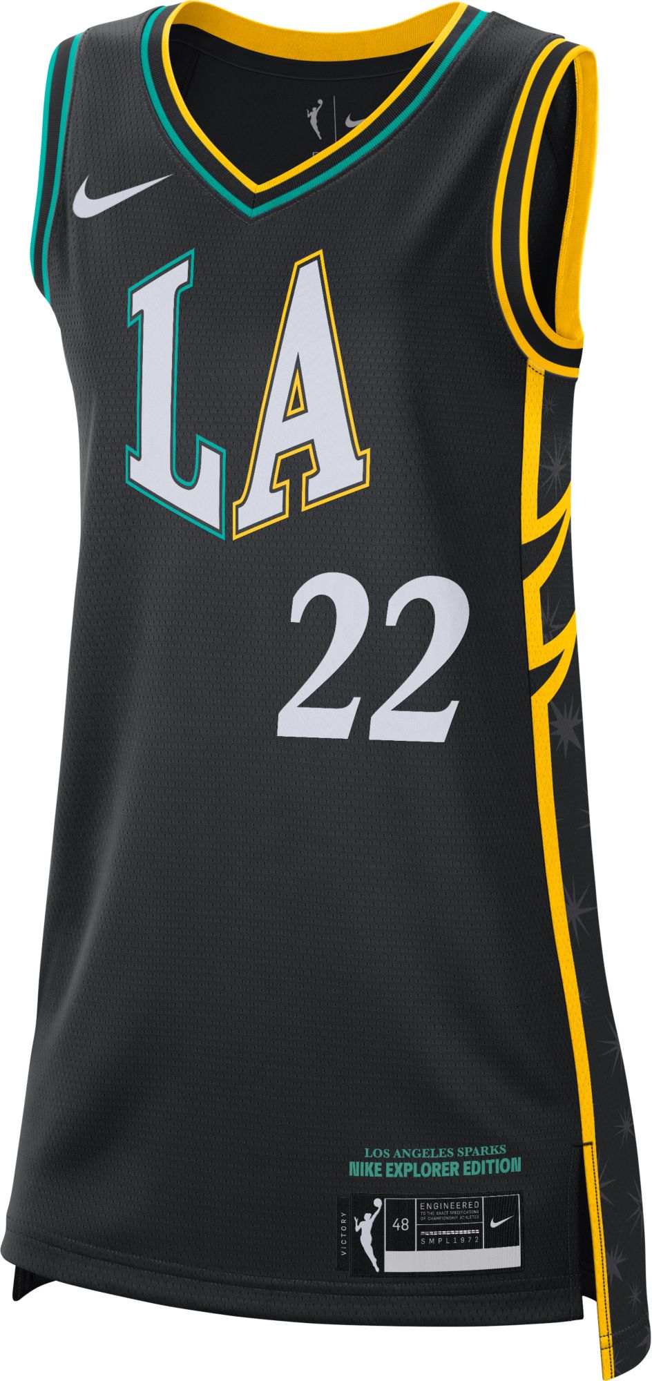 Nike Adult Los Angeles Sparks Cameron Brink Rebel Jersey product image