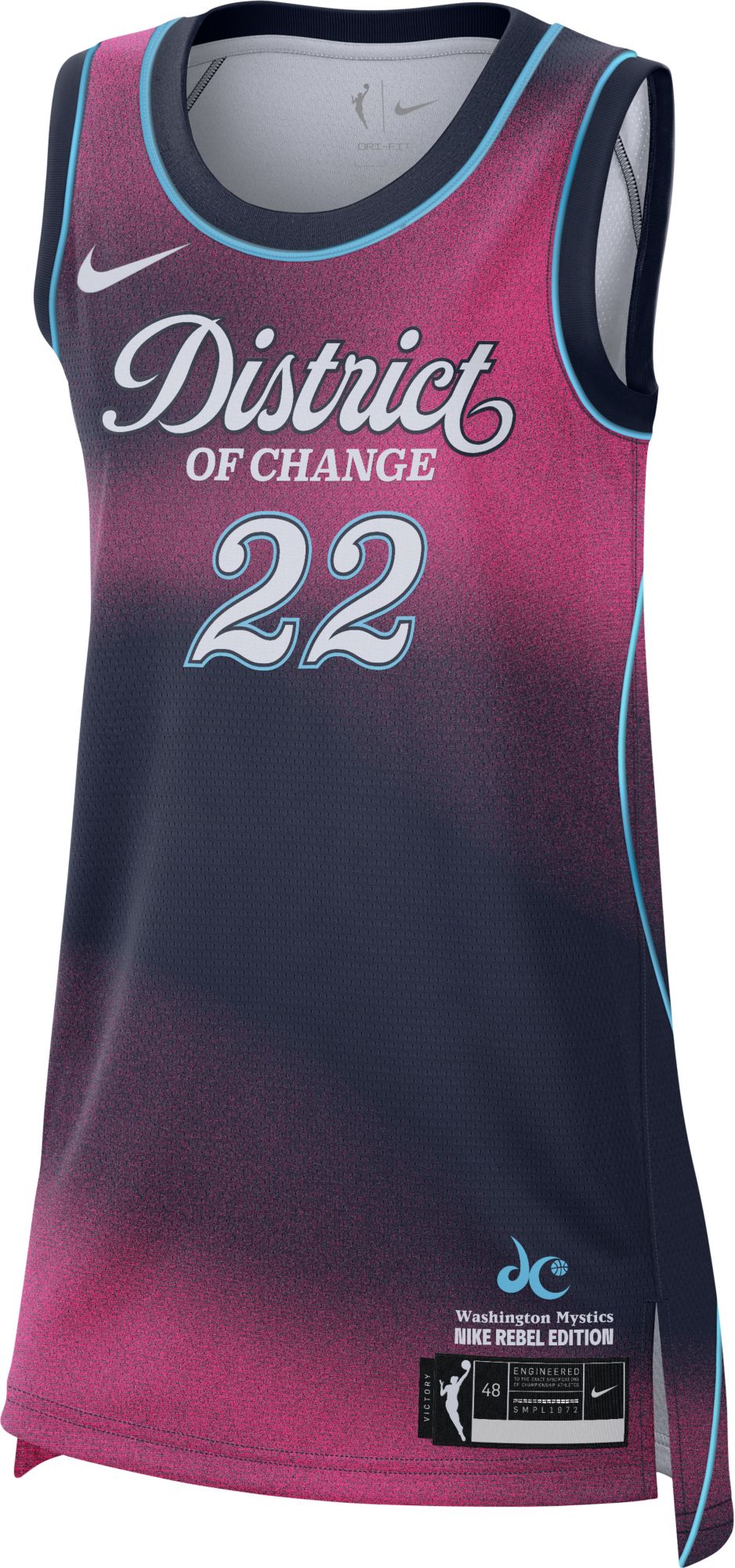 Nike Adult Washington Mystics Sonia Citron Rebel Jersey product image