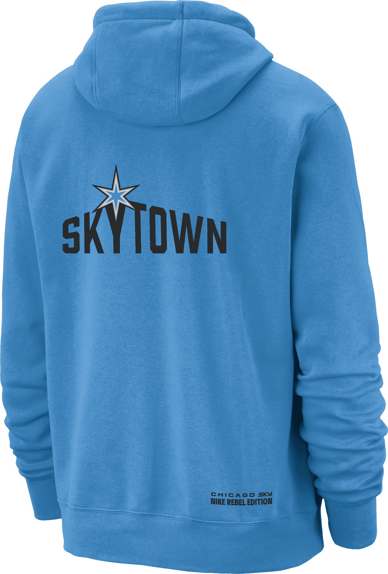 Nike Adult Chicago Sky Blue Rebel Hoodie product image