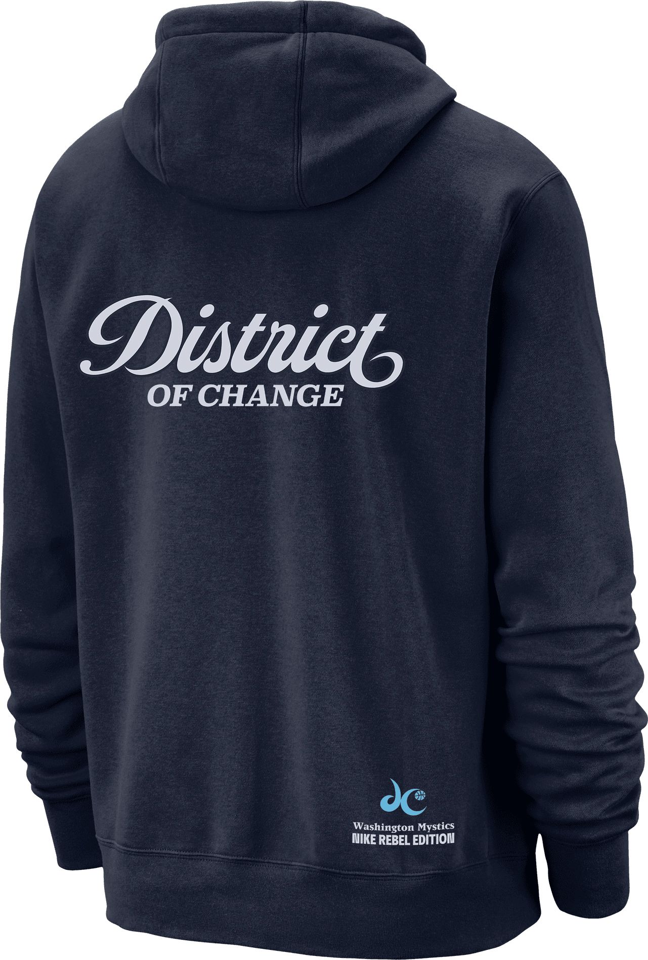 Nike Adult Washington Mystics Navy Rebel Hoodie product image