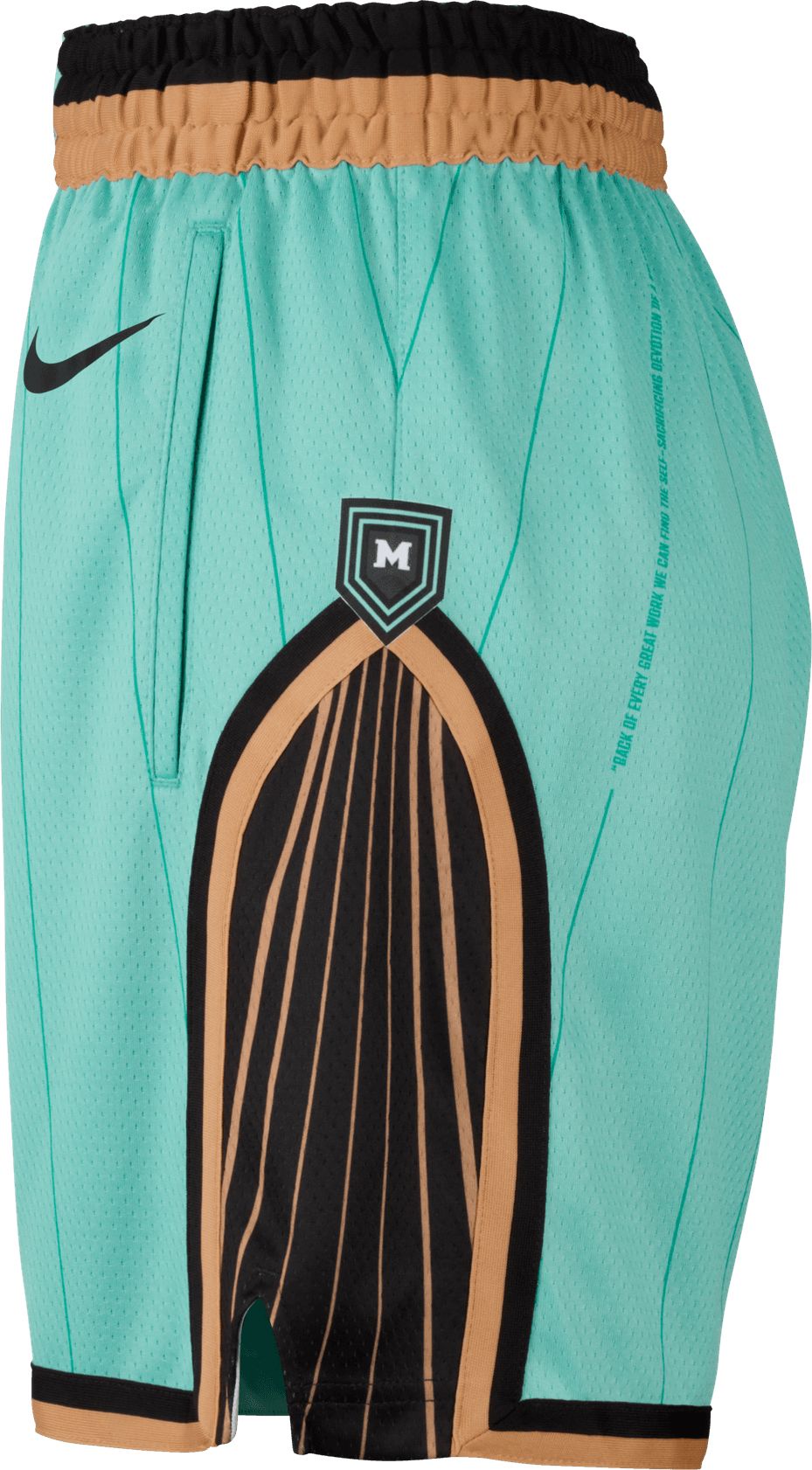 Nike Adult New York Liberty Green Rebel Replica Shorts product image