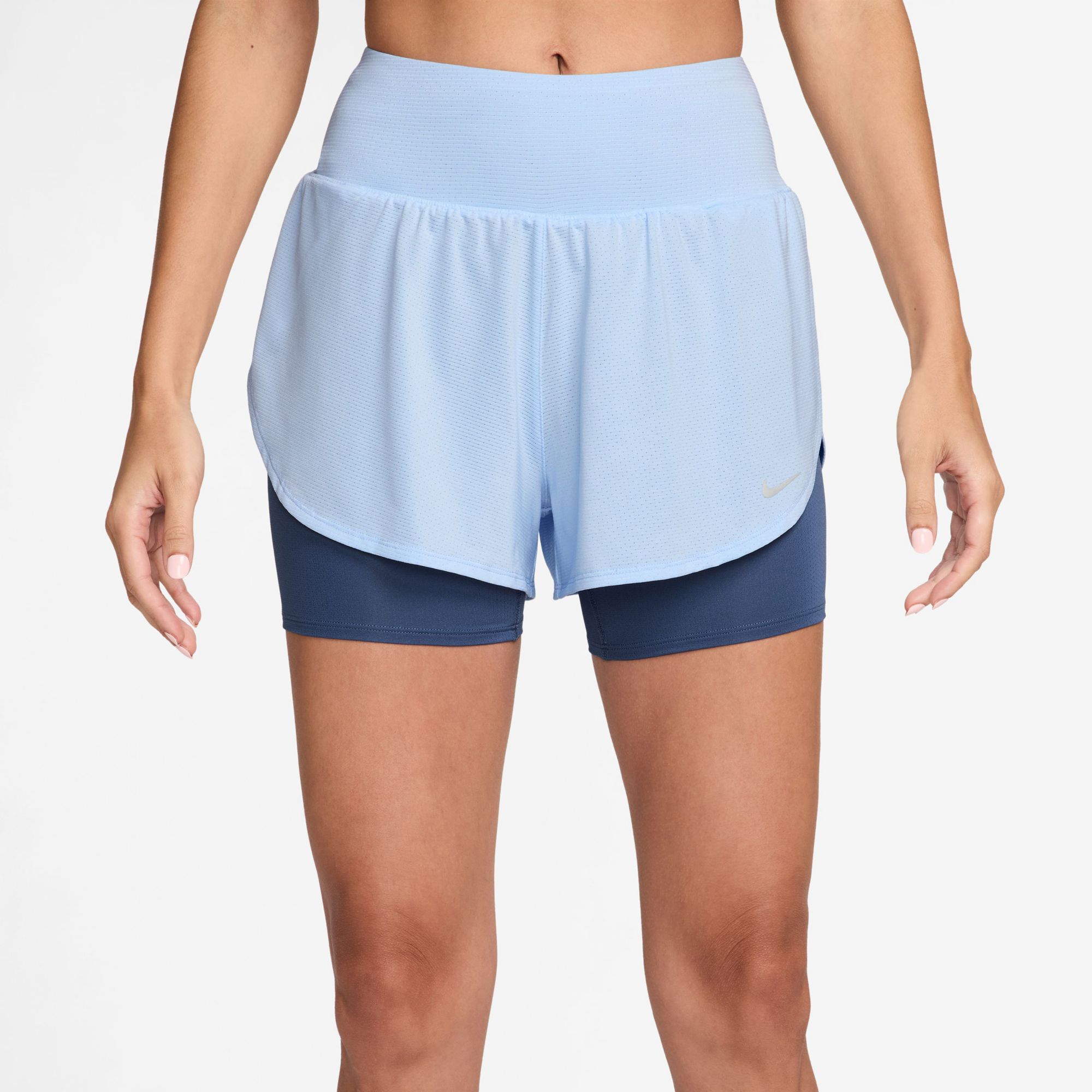Nike Women's Flow Dri-FIT 2-in-1 Mesh Running Shorts product image