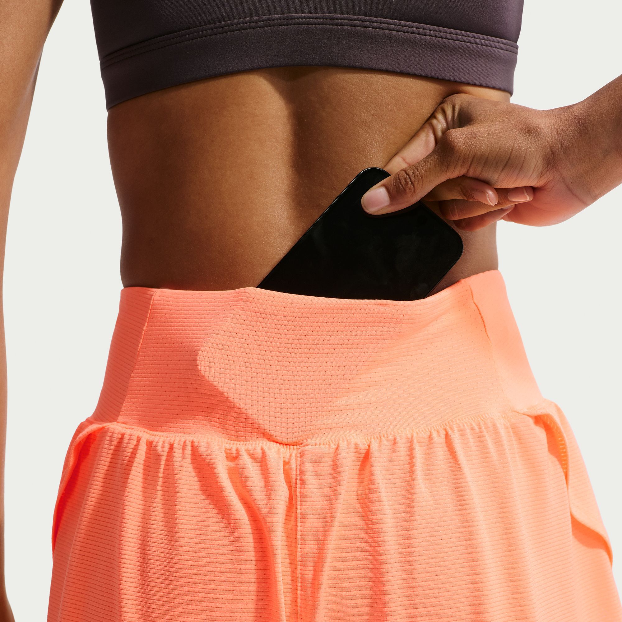 Nike Women's Flow Dri-FIT 2-in-1 Mesh Running Shorts product image