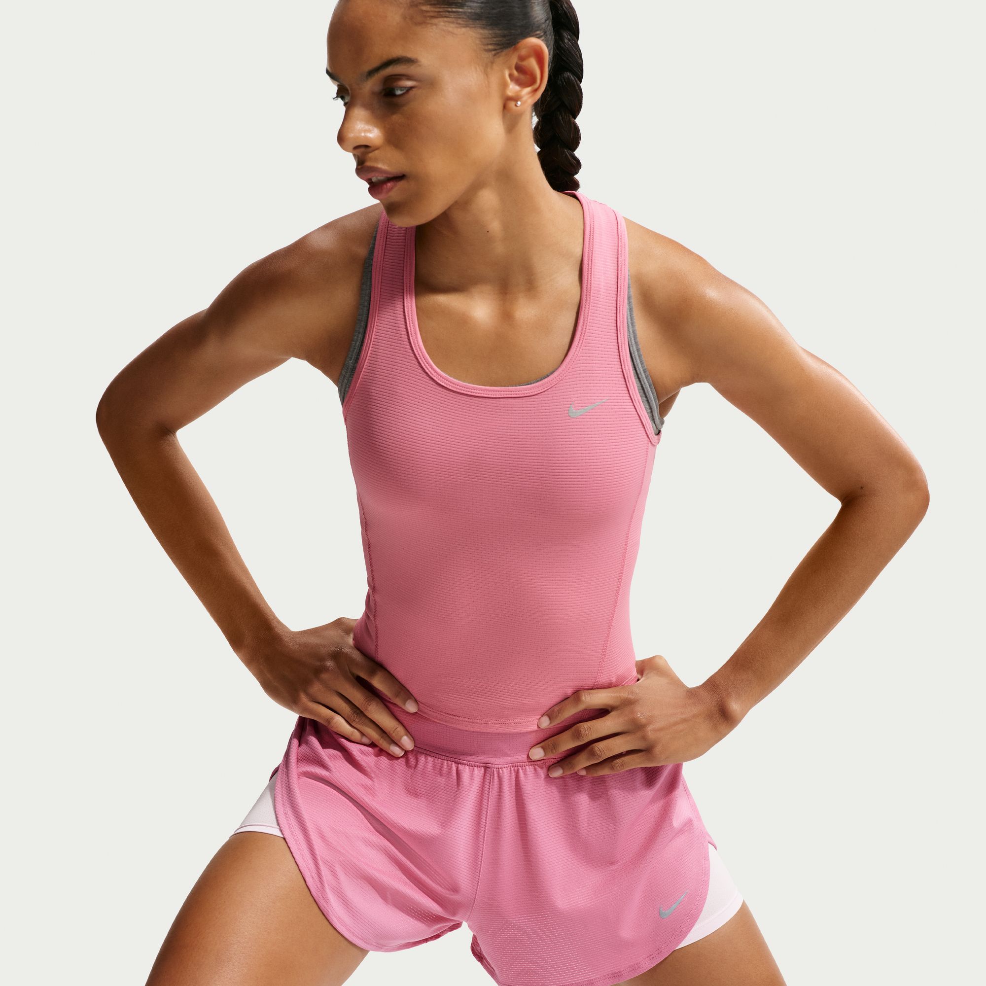 Nike Women's Flow Dri-FIT 2-in-1 Mesh Running Shorts product image