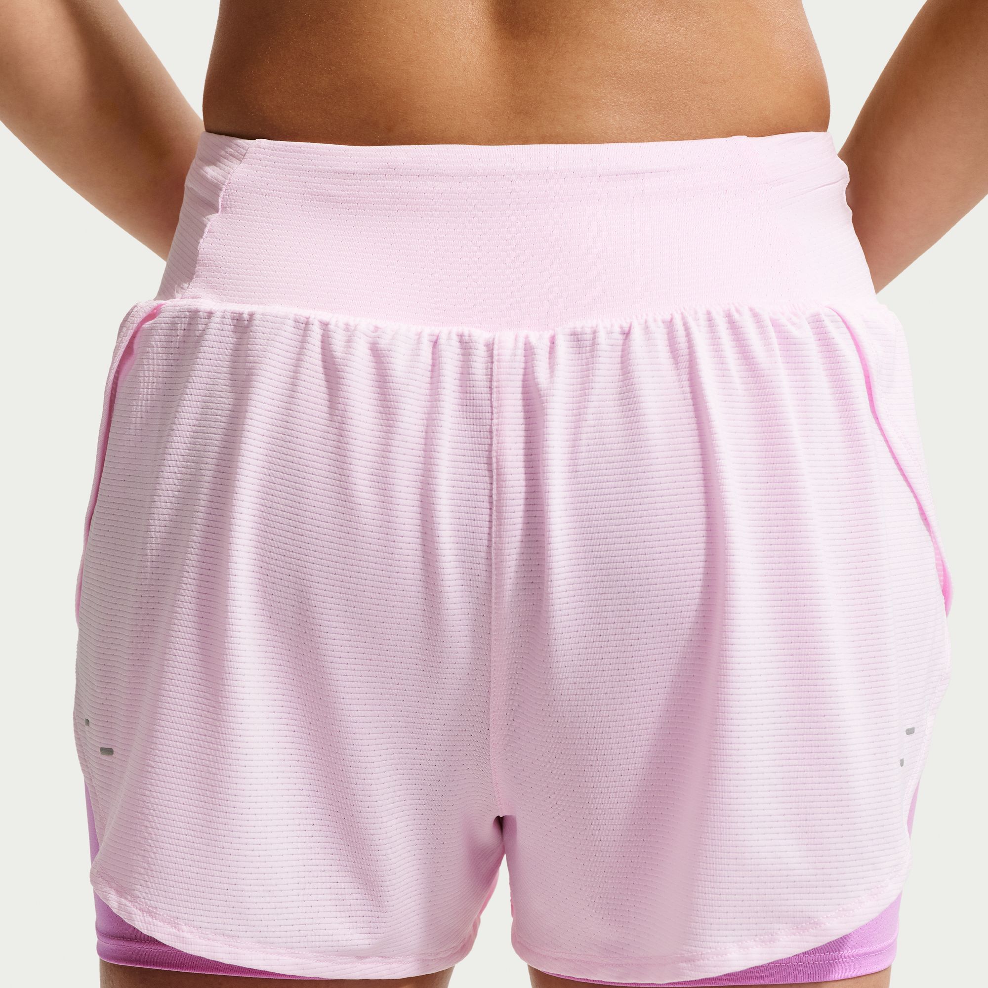 Nike Women's Flow Dri-FIT 2-in-1 Mesh Running Shorts product image