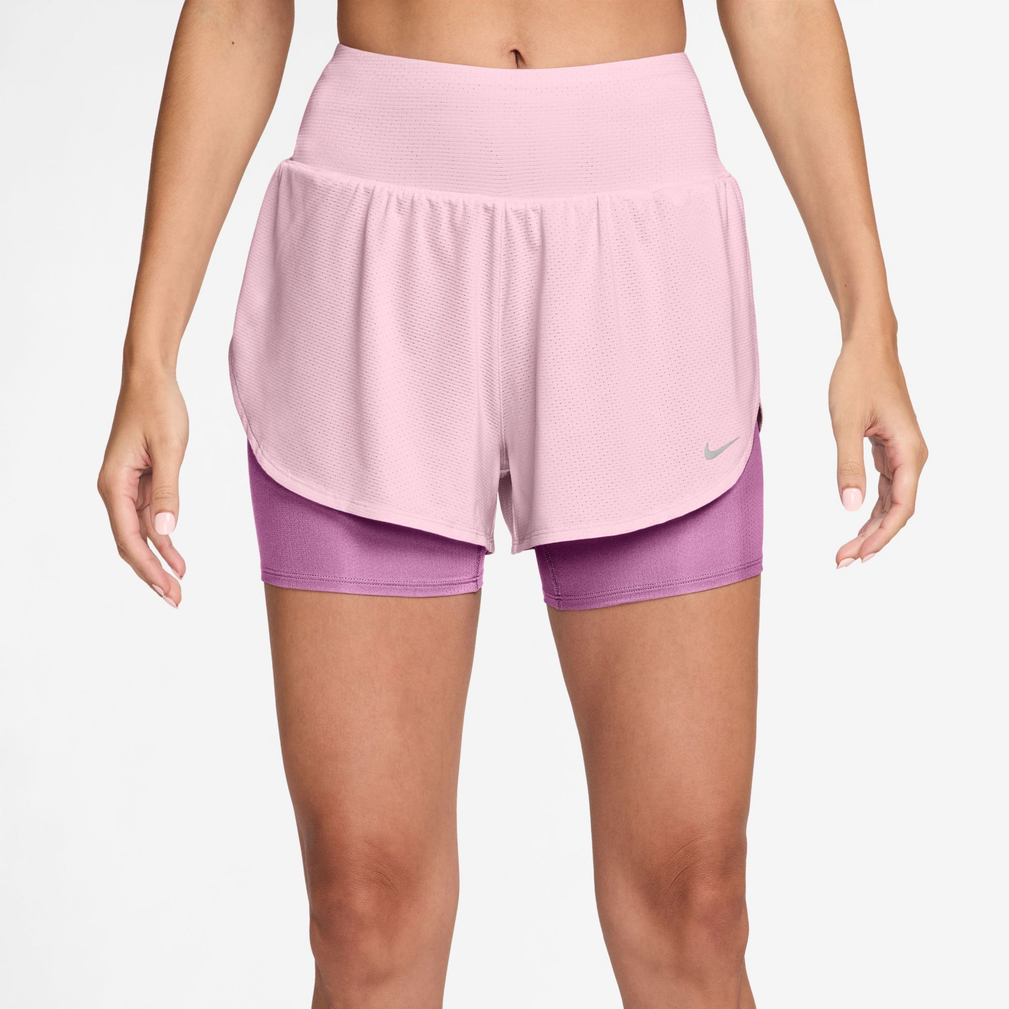 Nike Women's Flow Dri-FIT 2-in-1 Mesh Running Shorts product image