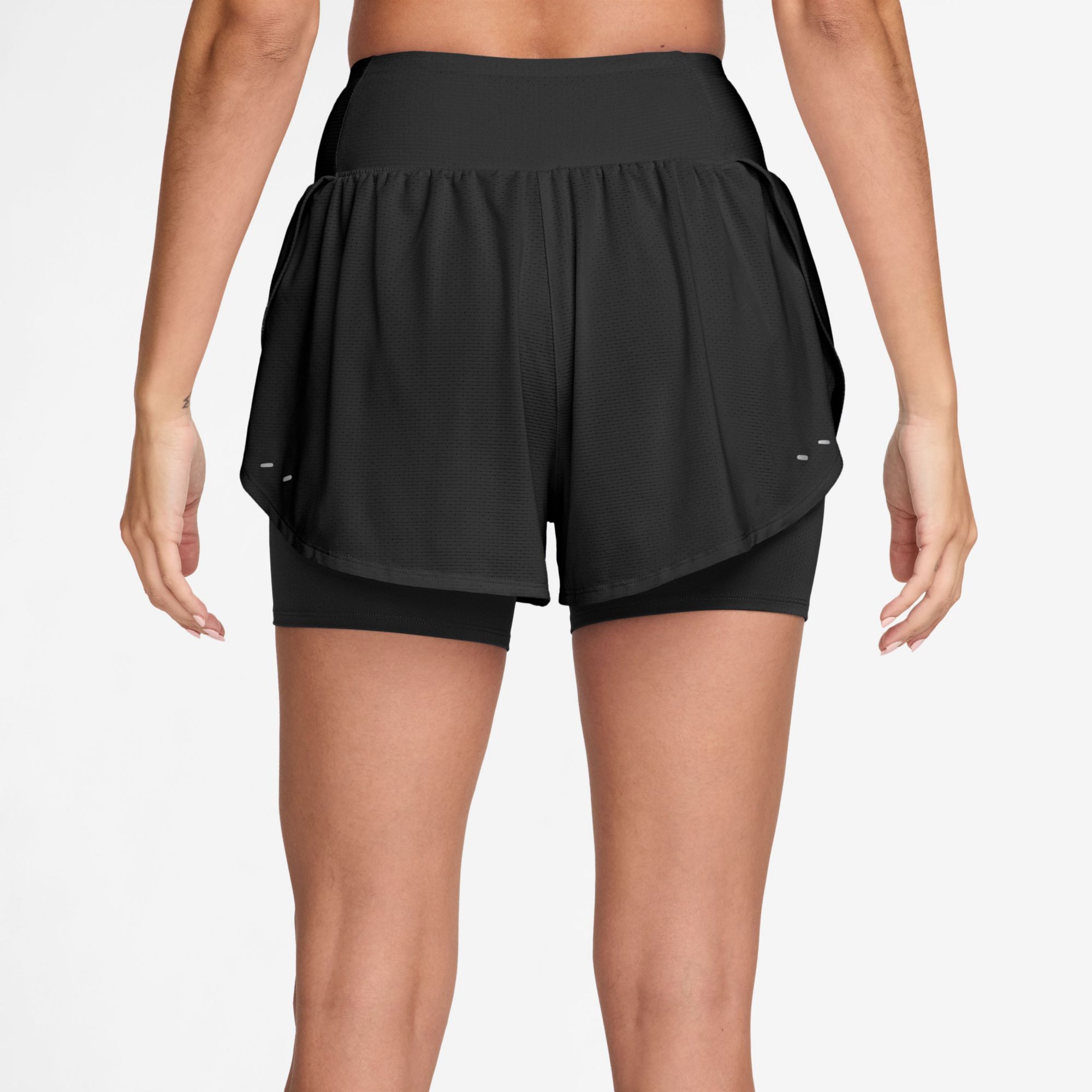 Nike Women's Flow Dri-FIT 2-in-1 Mesh Running Shorts product image