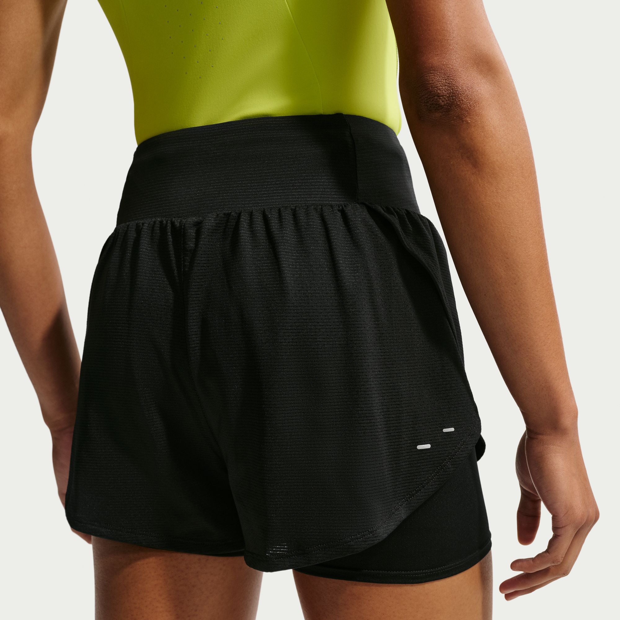Nike Women's Flow Dri-FIT 2-in-1 Mesh Running Shorts product image