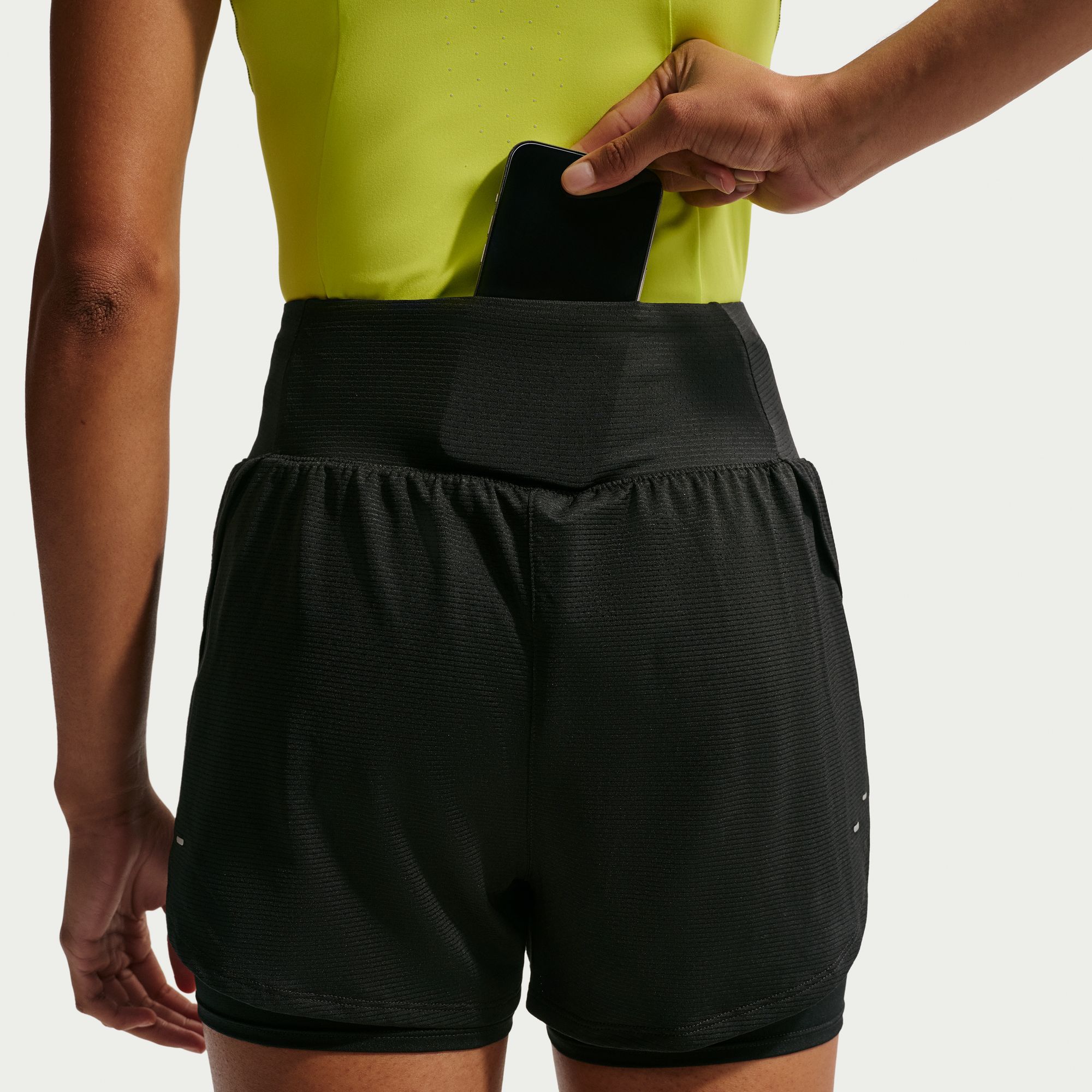 Nike Women's Flow Dri-FIT 2-in-1 Mesh Running Shorts product image