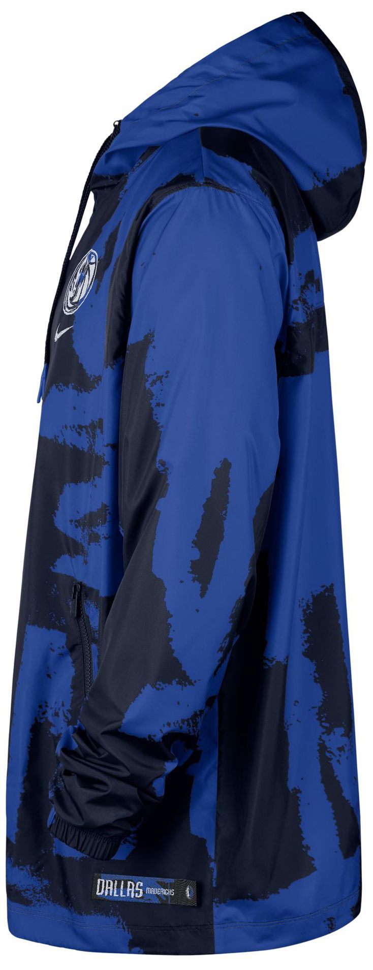 Nike Men's Dallas Mavericks Navy Club Woven Jacket product image
