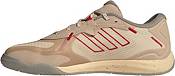 Adidas Fevernova Court Indoor Soccer Shoes - Tan & Red - 1 Each