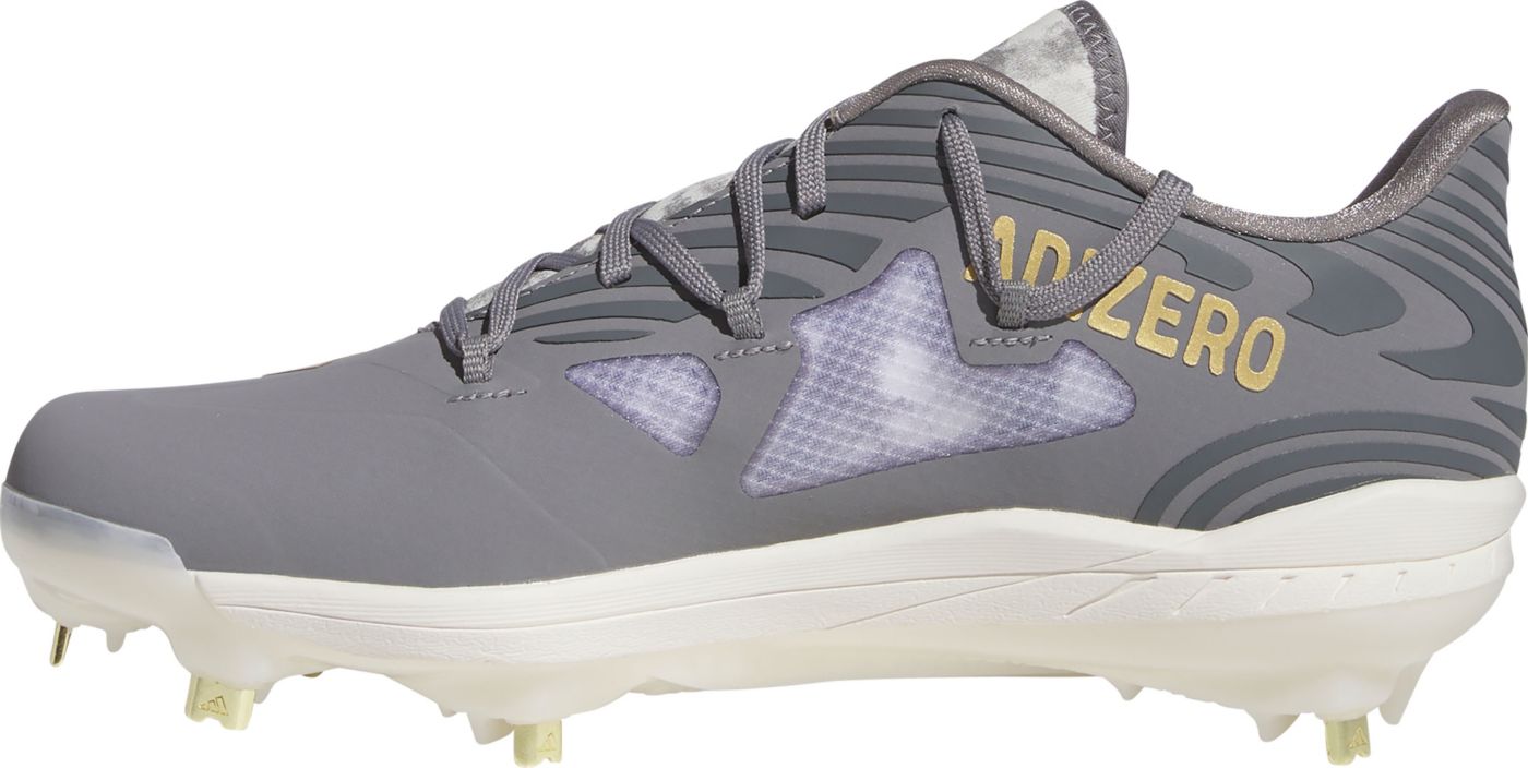 White Gold Adidas Adizero Afterburner Mens Baseball Cleats size online 9