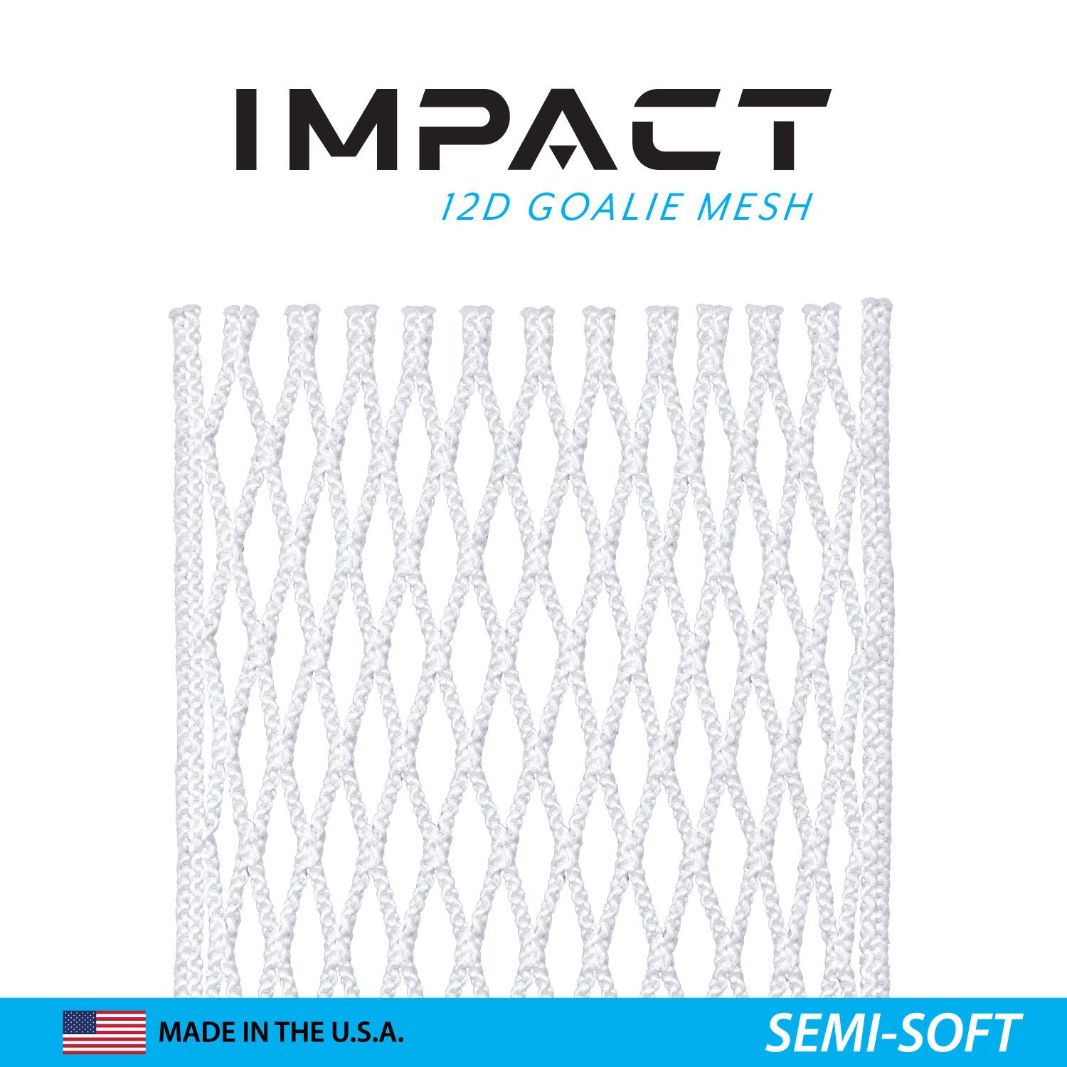 ECD Impact Lacrosse Goalie Semi-Soft Mesh Complete Kit product image