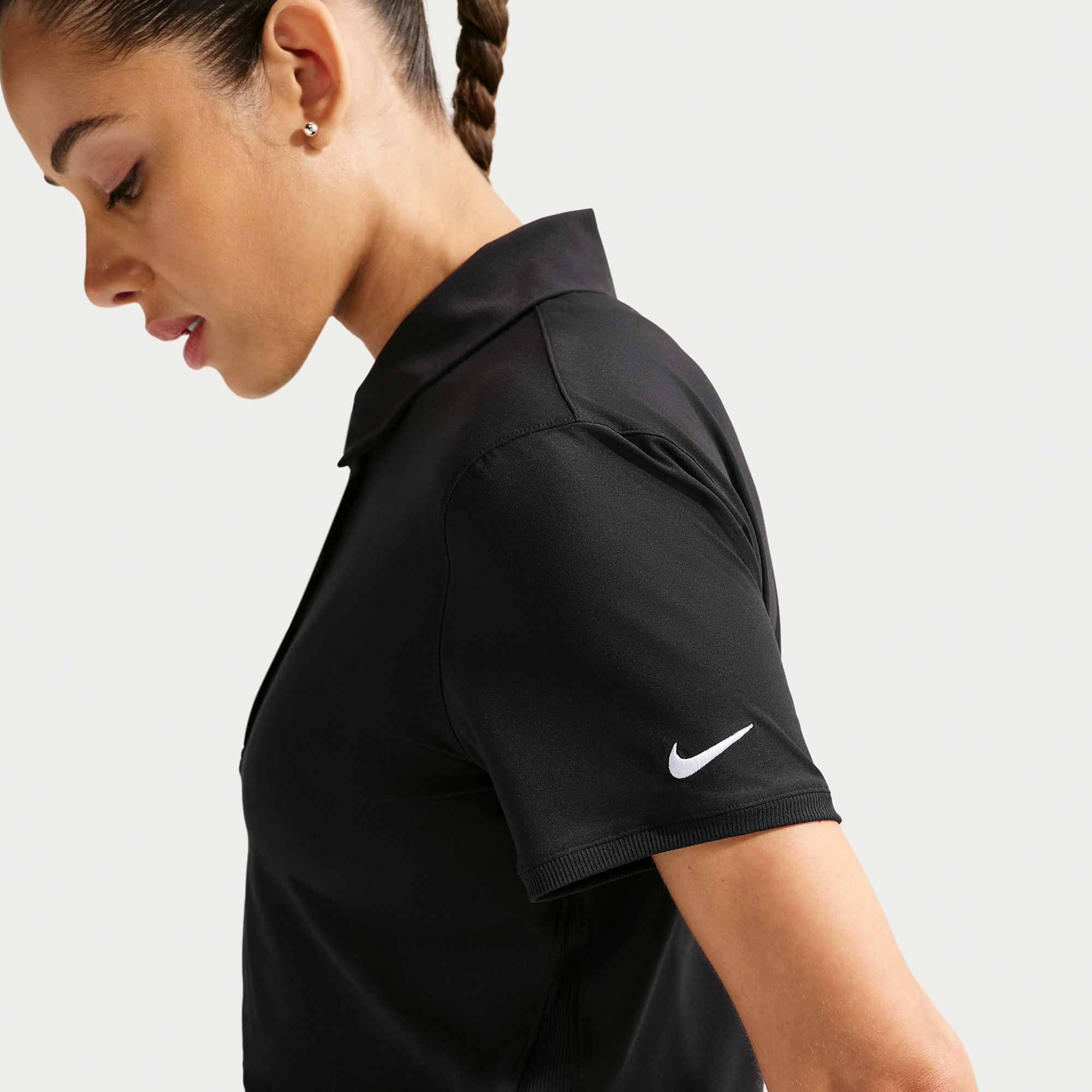 Nike Women's Victory Dri-FIT Short Sleeve Cropped Golf Polo product image