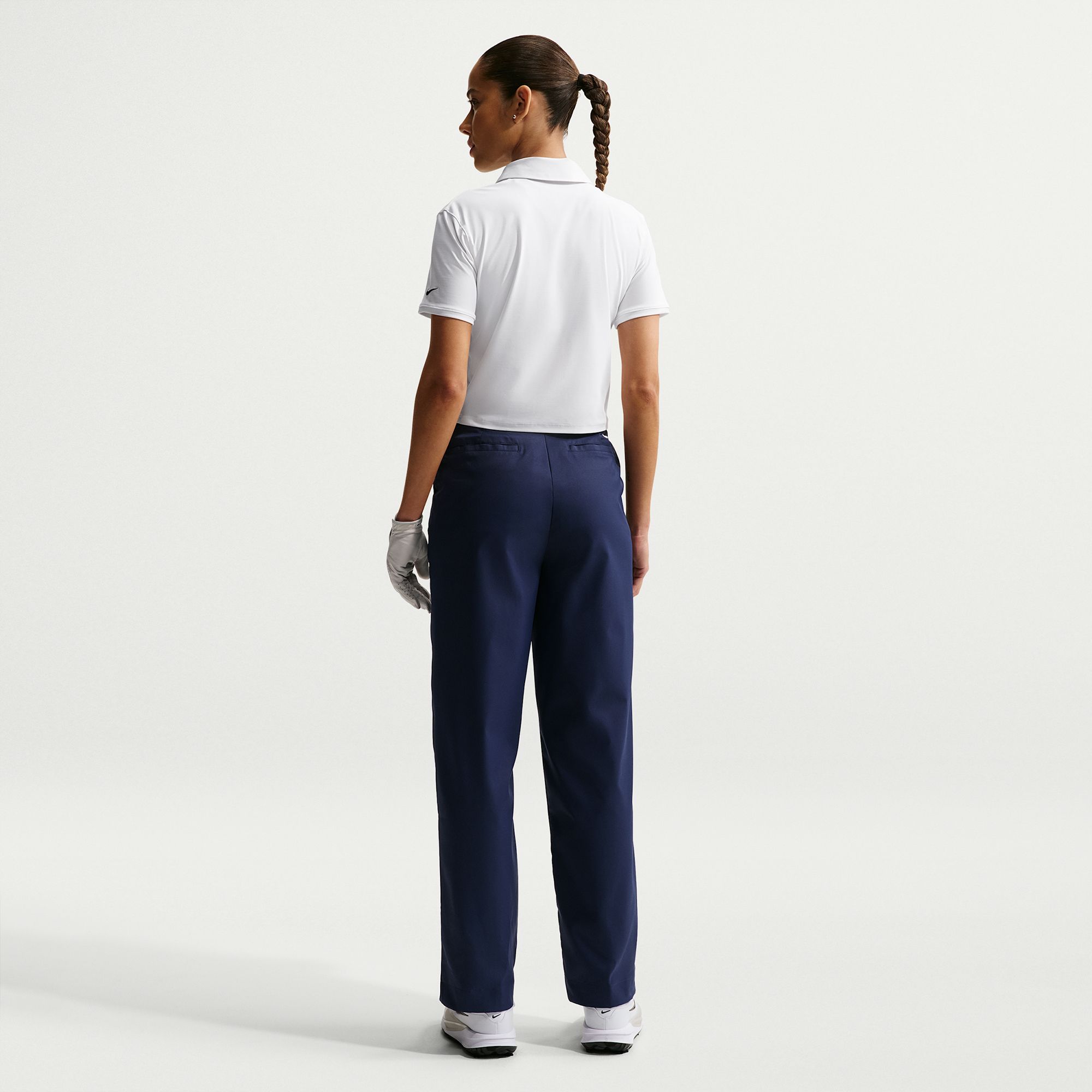 Nike Women's Victory Dri-FIT Short Sleeve Cropped Golf Polo product image
