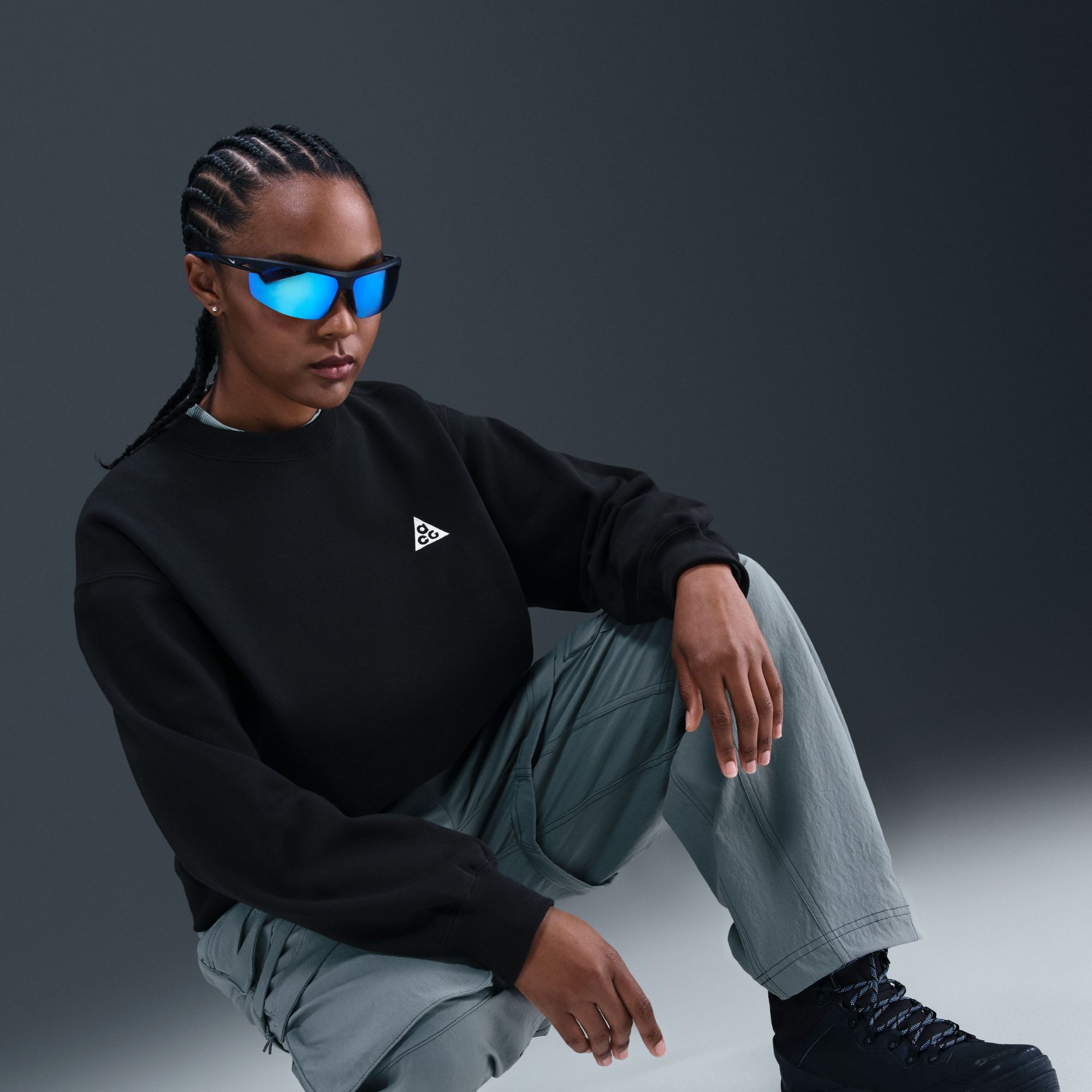 Nike Women's ACG "Tuff Fleece" Therma-FIT Crew-Neck Sweatshirt product image
