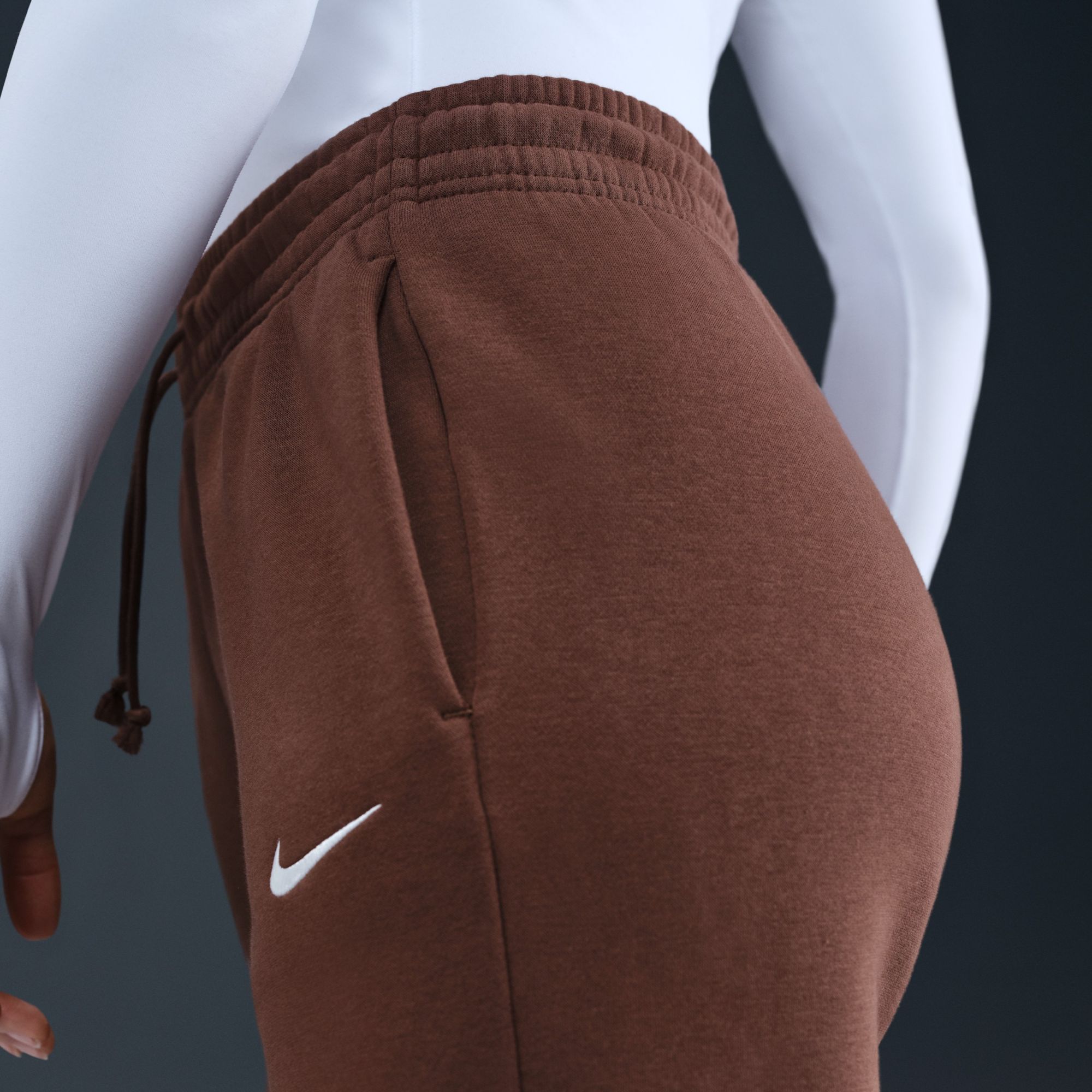 Nike Women's Sportswear Phoenix Fleece High-Waisted Wide-Leg Pants product image