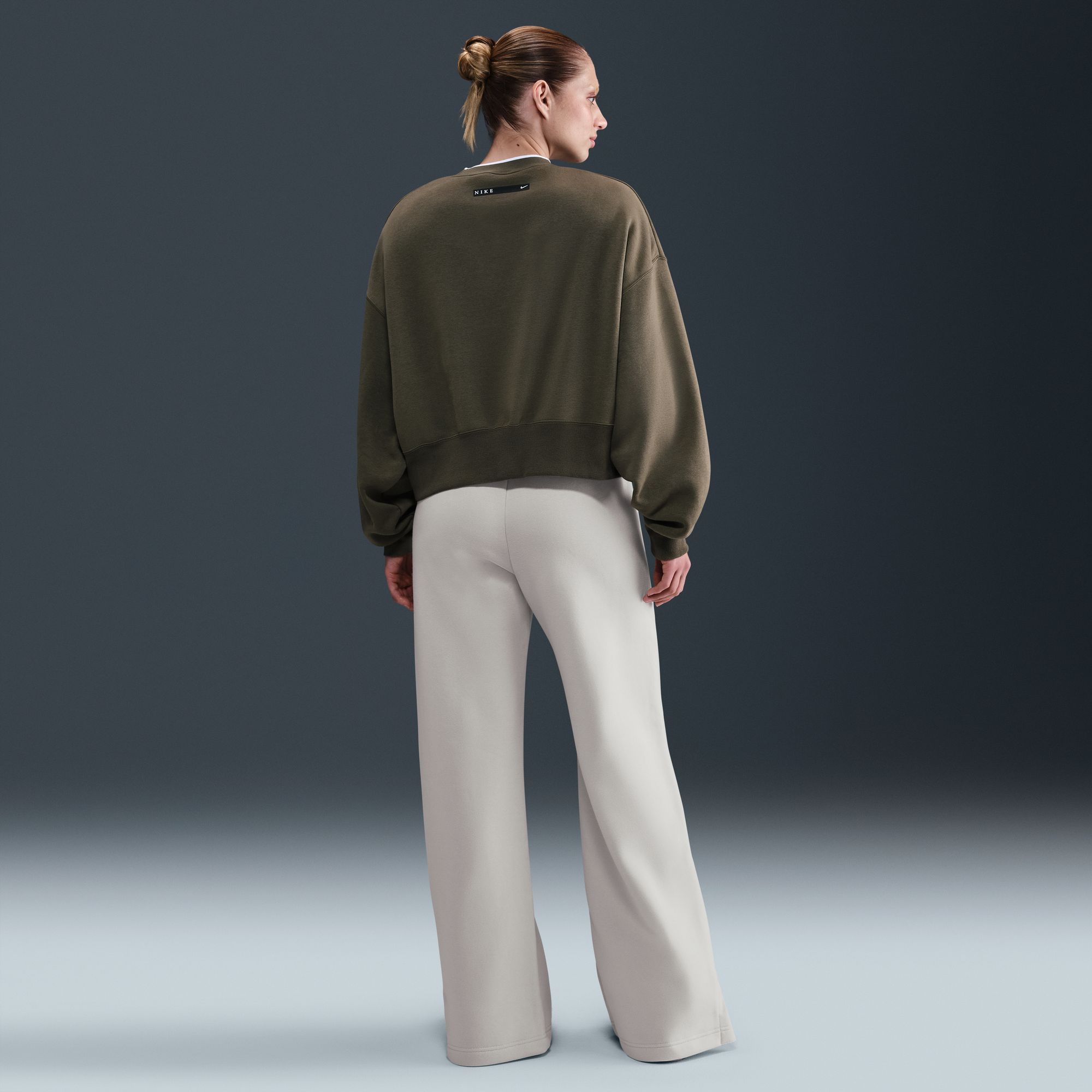 Nike Women's Sportswear Phoenix Fleece High-Waisted Wide-Leg Pants product image