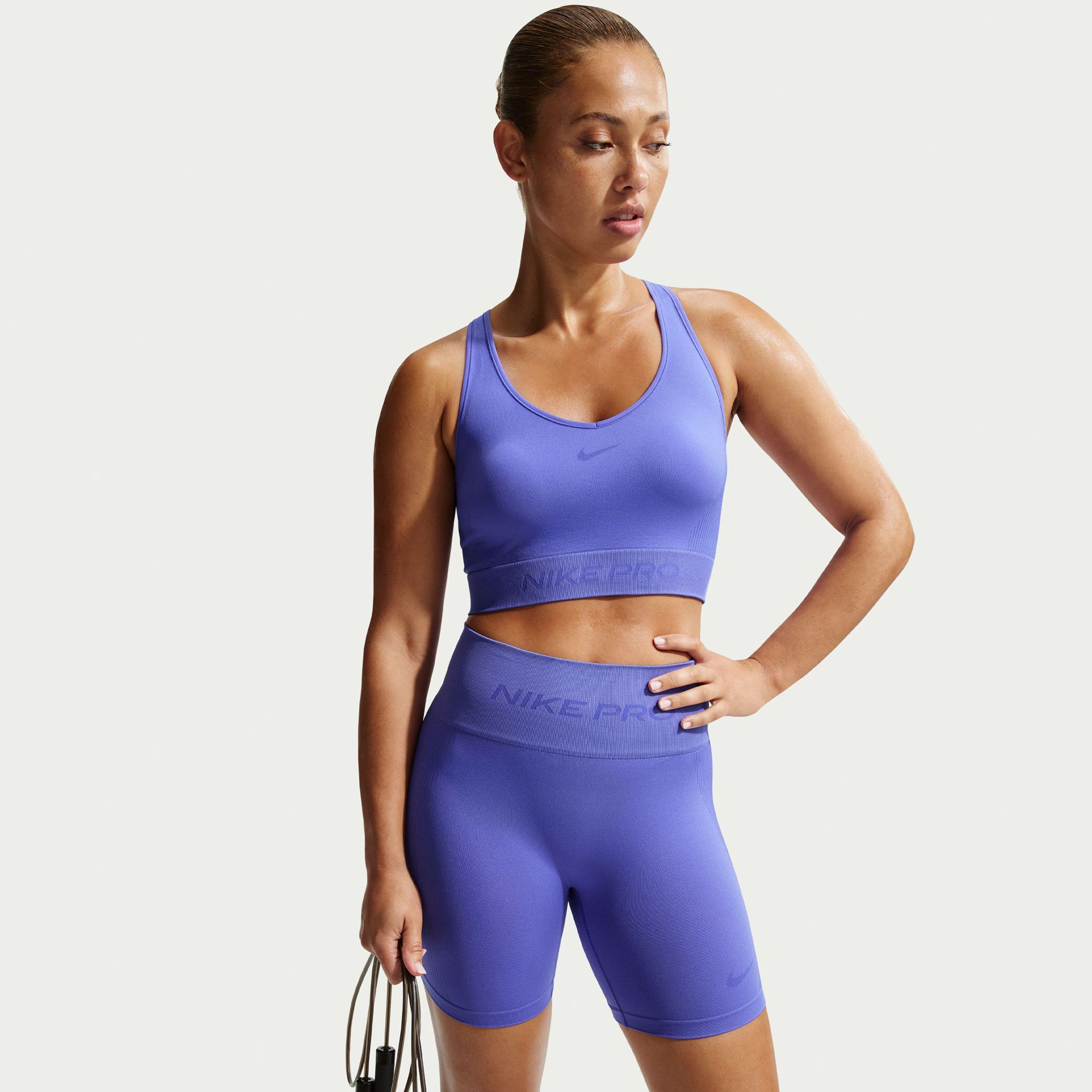 Nike Women's Pro Seamless Dri-FIT High-Waisted 5" Biker Shorts product image