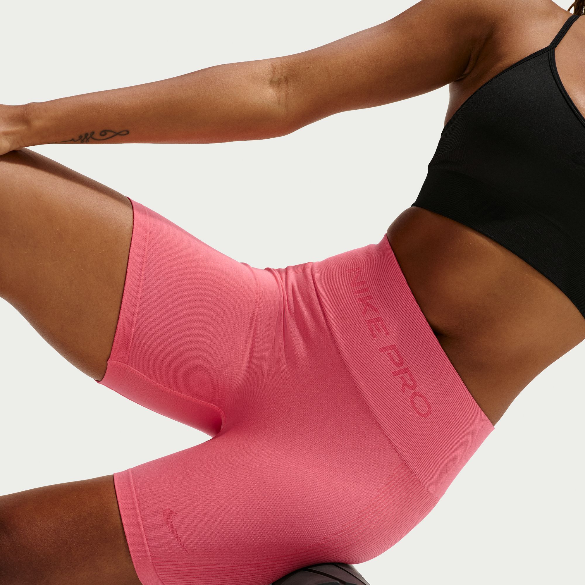 Nike Women's Pro Seamless Dri-FIT High-Waisted 5" Biker Shorts product image