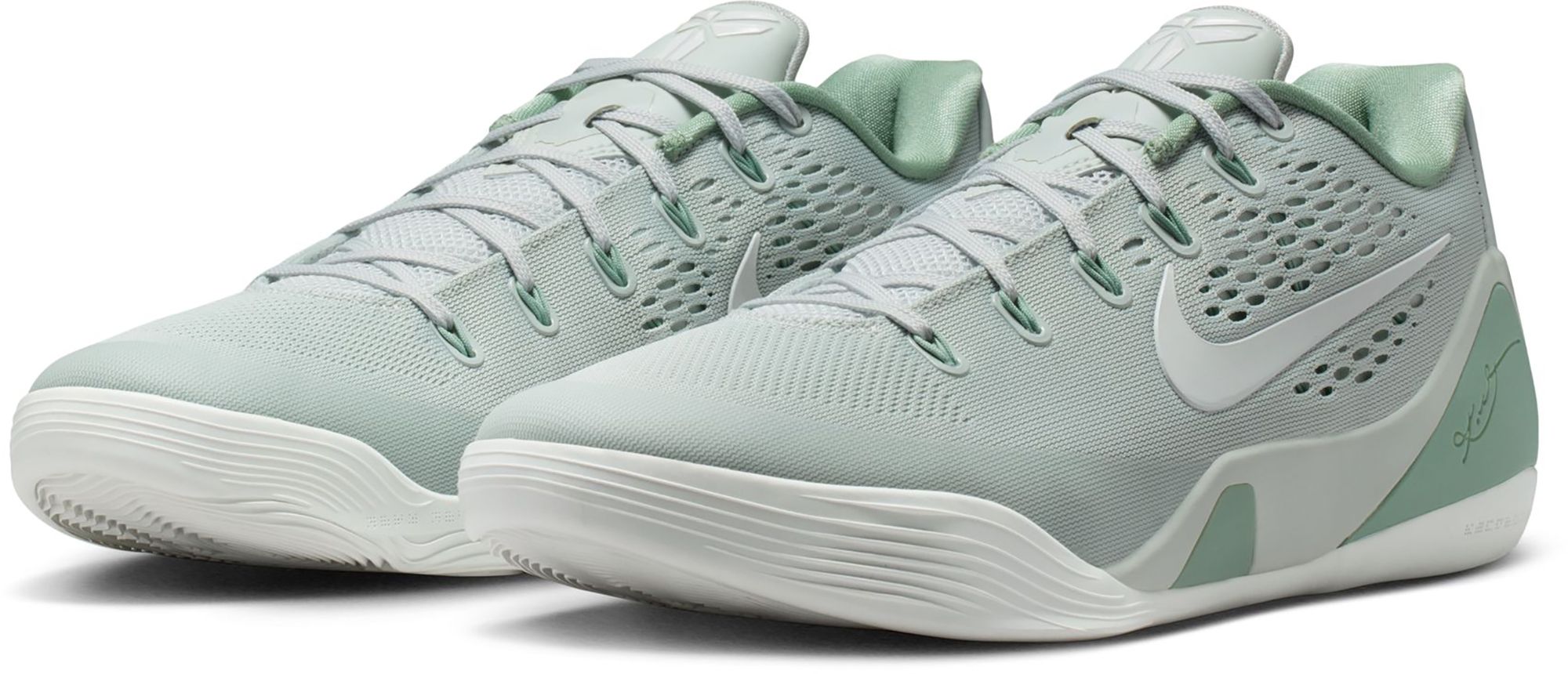 Nike Kobe 9 Elite Low Protro 'Silver' Basketball Shoes product image