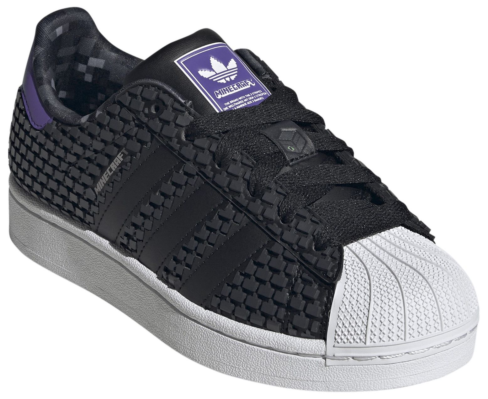adidas Kids' Grade School Minecraft Superstar II Shoes product image