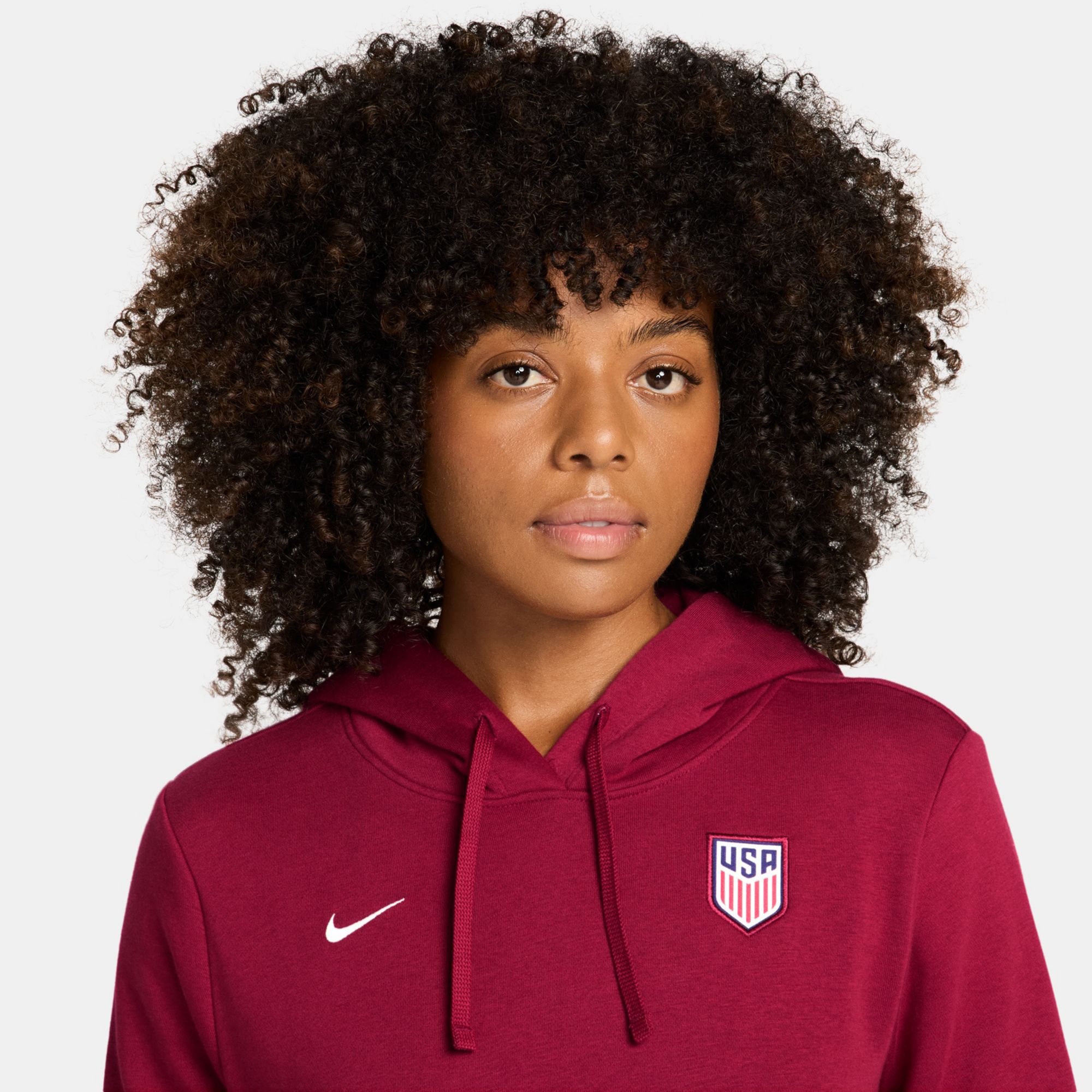 Nike Women's USMNT 2026 Home Club Pullover Hoodie product image
