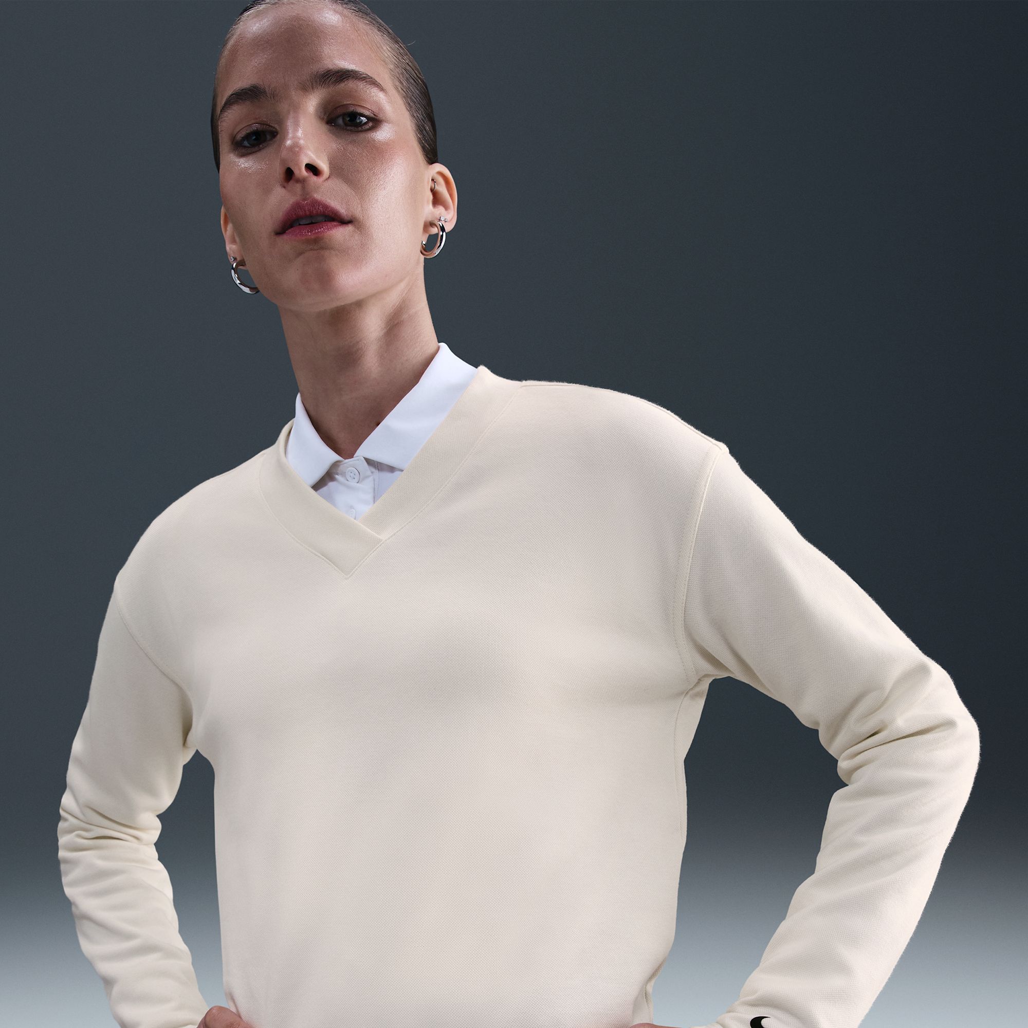 Nike Women's Long Sleeve V-Neck Golf Sweater product image