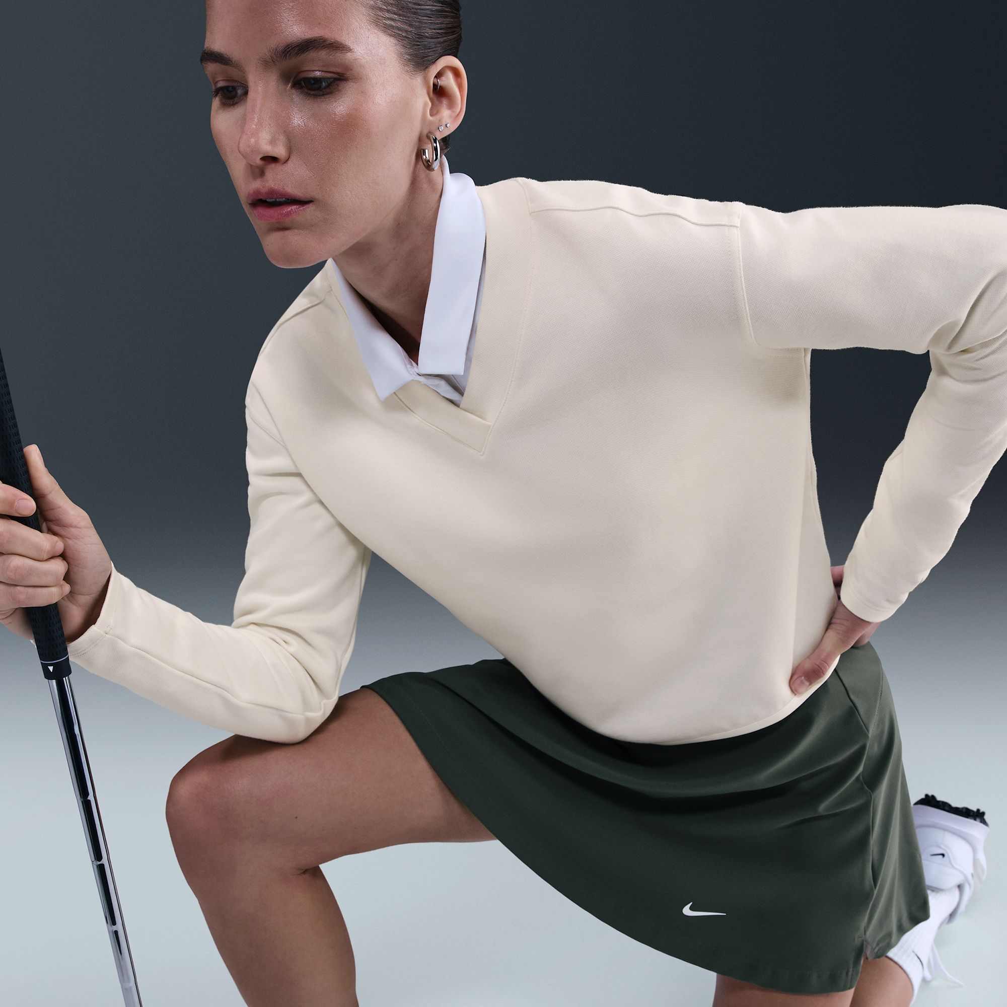 Nike Women's Long Sleeve V-Neck Golf Sweater product image