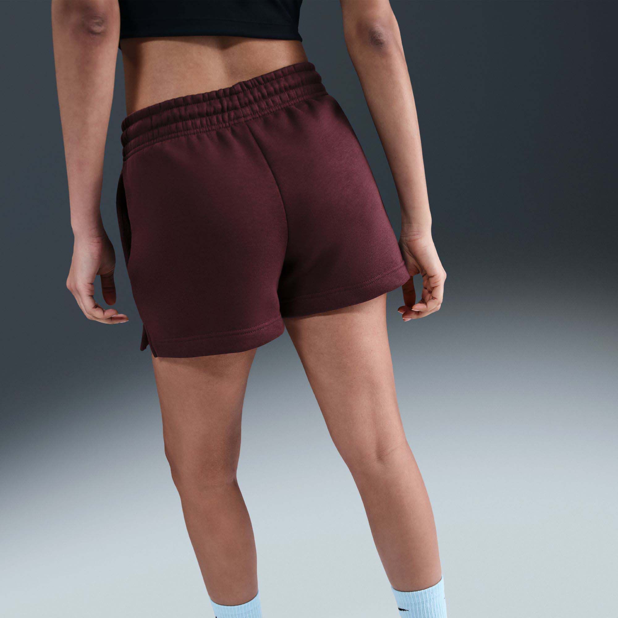 Nike Women's Sportswear Phoenix Fleece Mid-Rise 4" Shorts product image