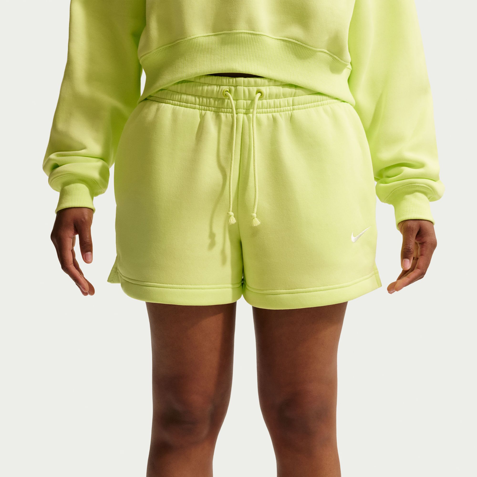 Nike Women's Sportswear Phoenix Fleece Mid-Rise 4" Shorts product image