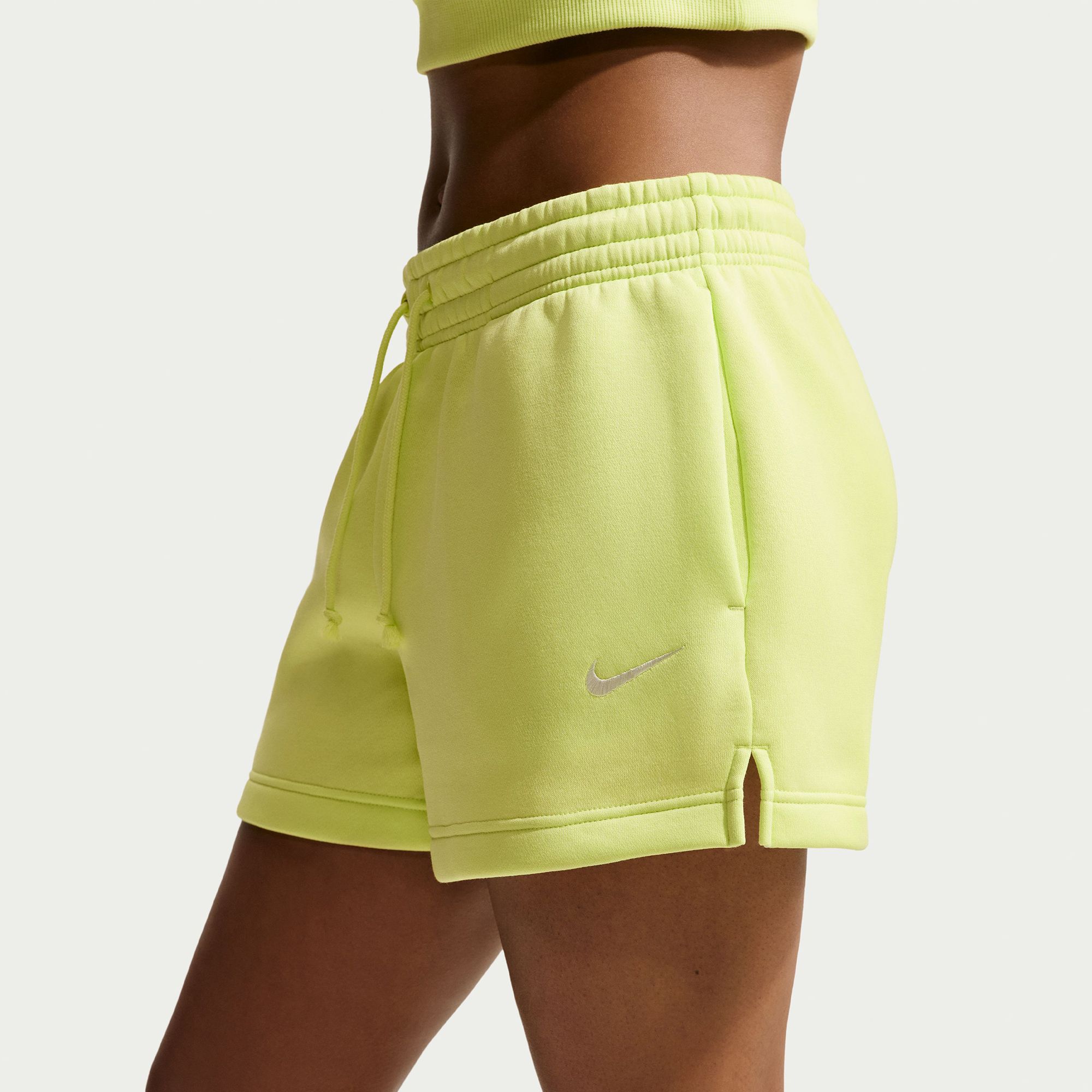 Nike Women's Sportswear Phoenix Fleece Mid-Rise 4" Shorts product image