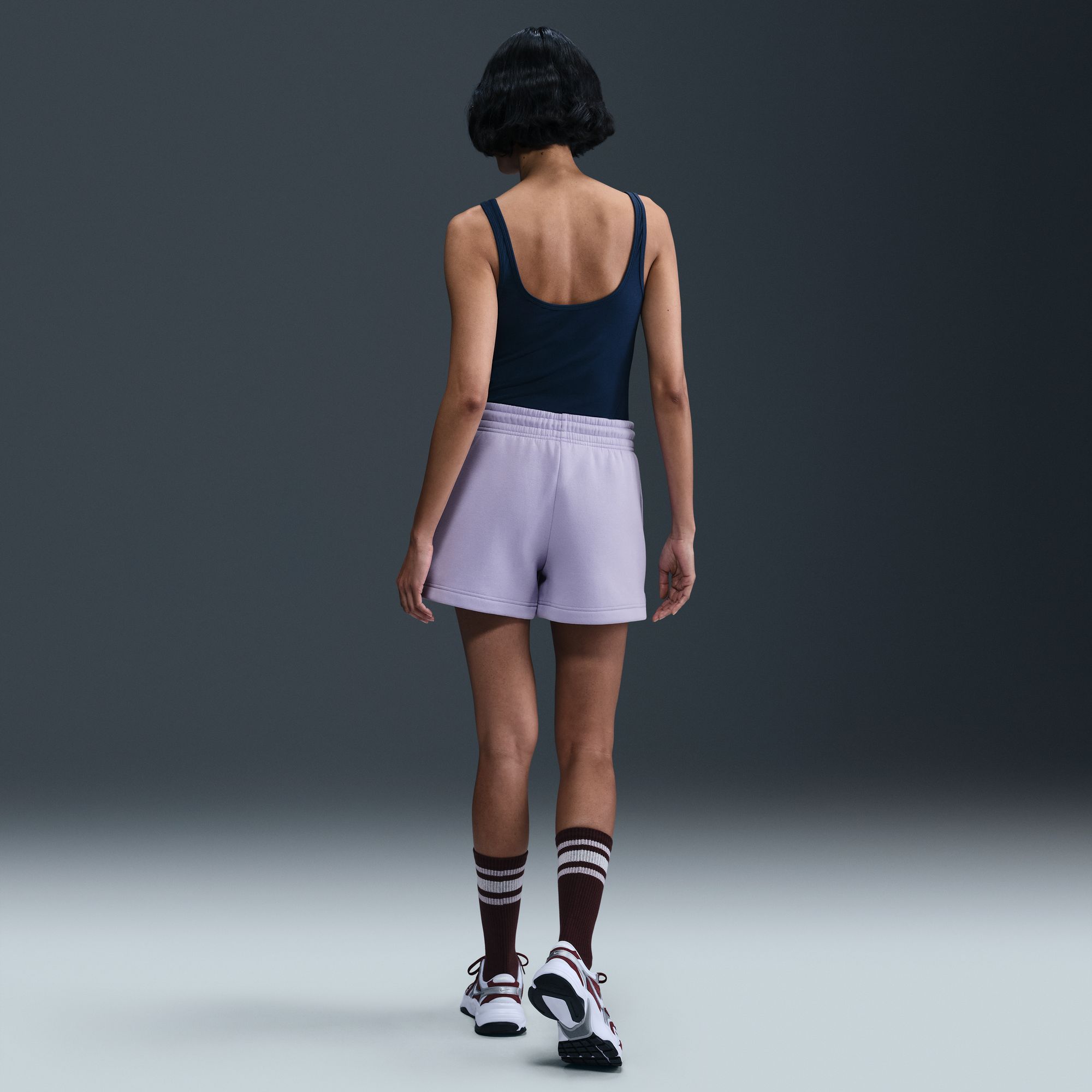 Nike Women's Sportswear Phoenix Fleece Mid-Rise 4" Shorts product image