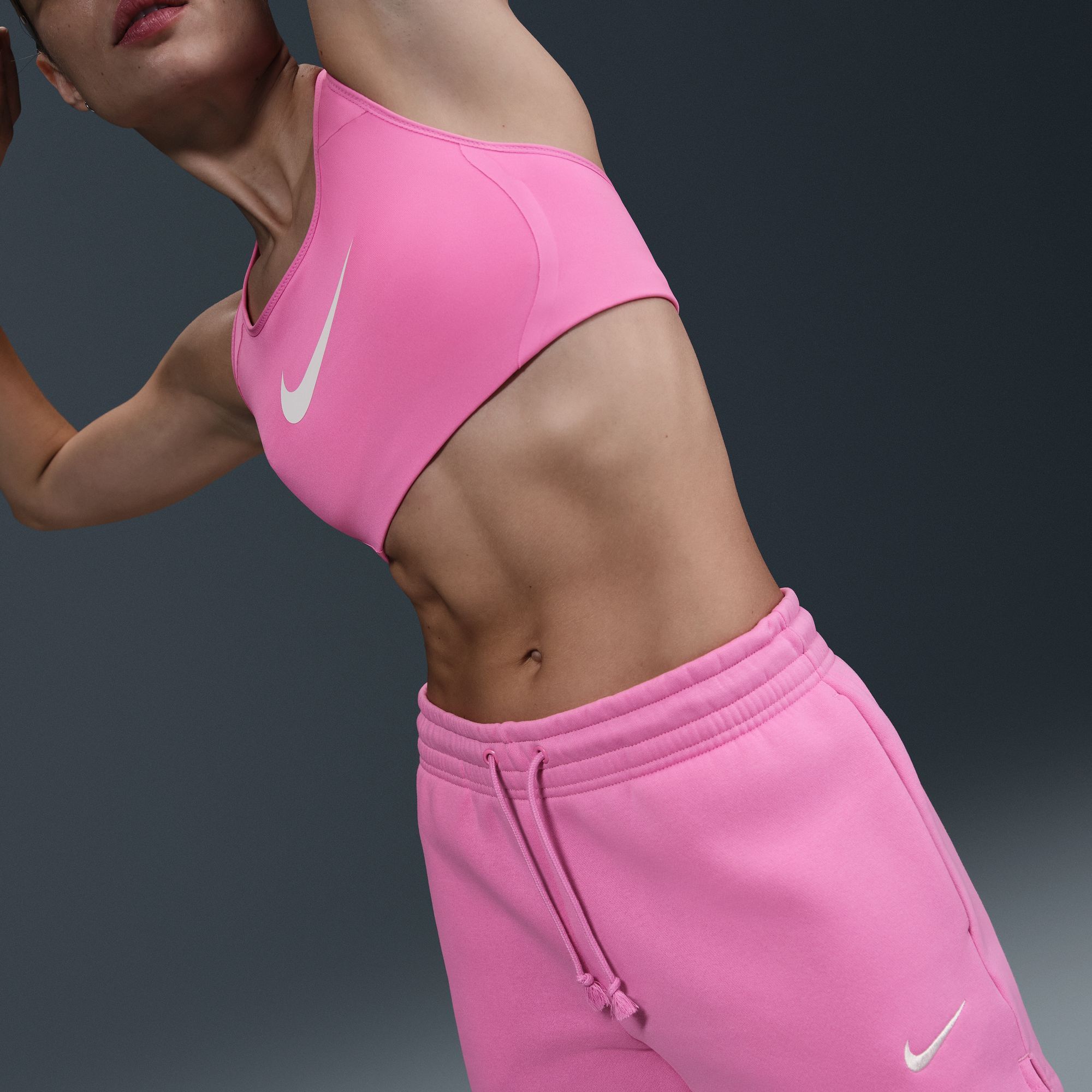 Nike Women's Sportswear Phoenix Fleece Mid-Rise 4" Shorts product image