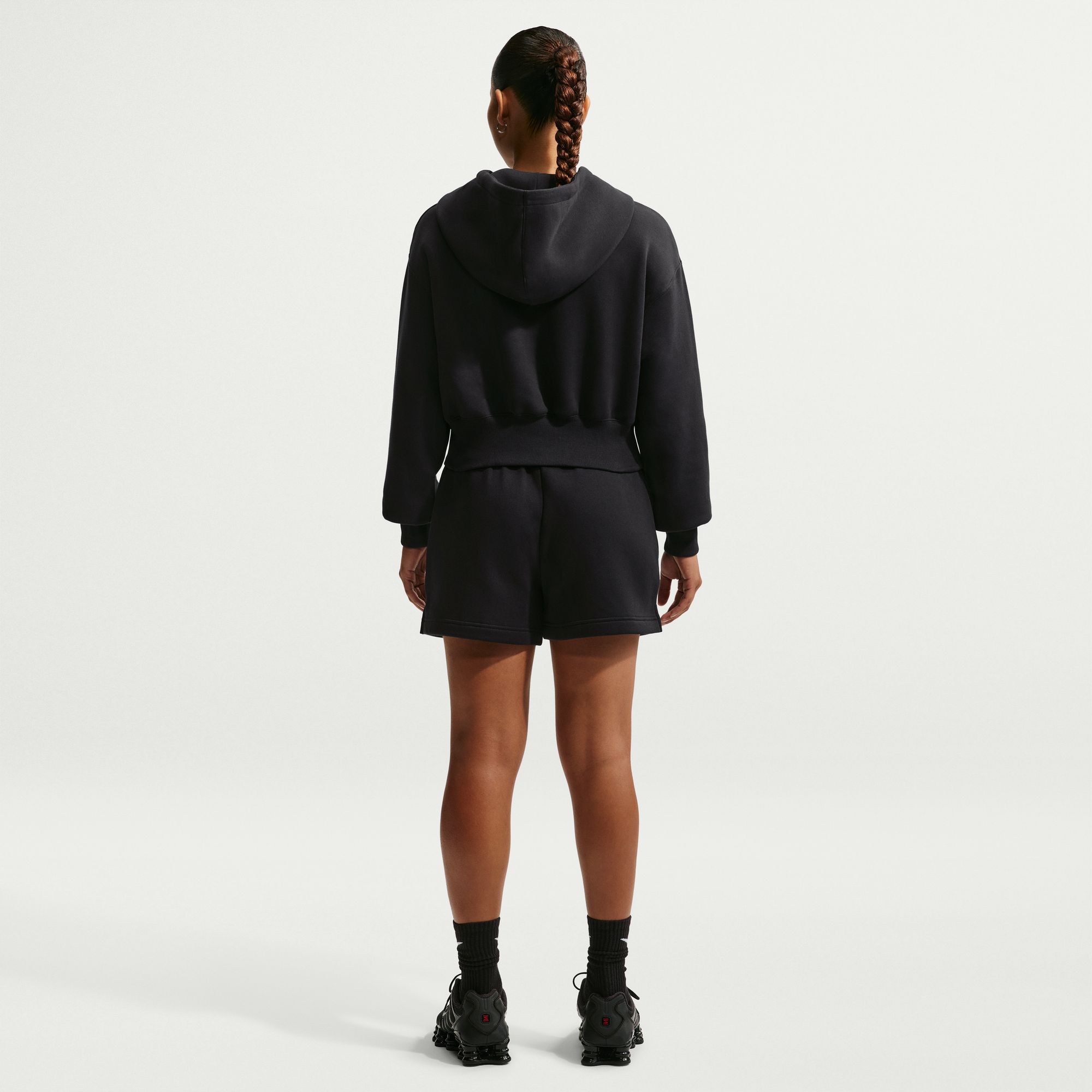 Nike Women's Sportswear Phoenix Fleece Mid-Rise 4" Shorts product image
