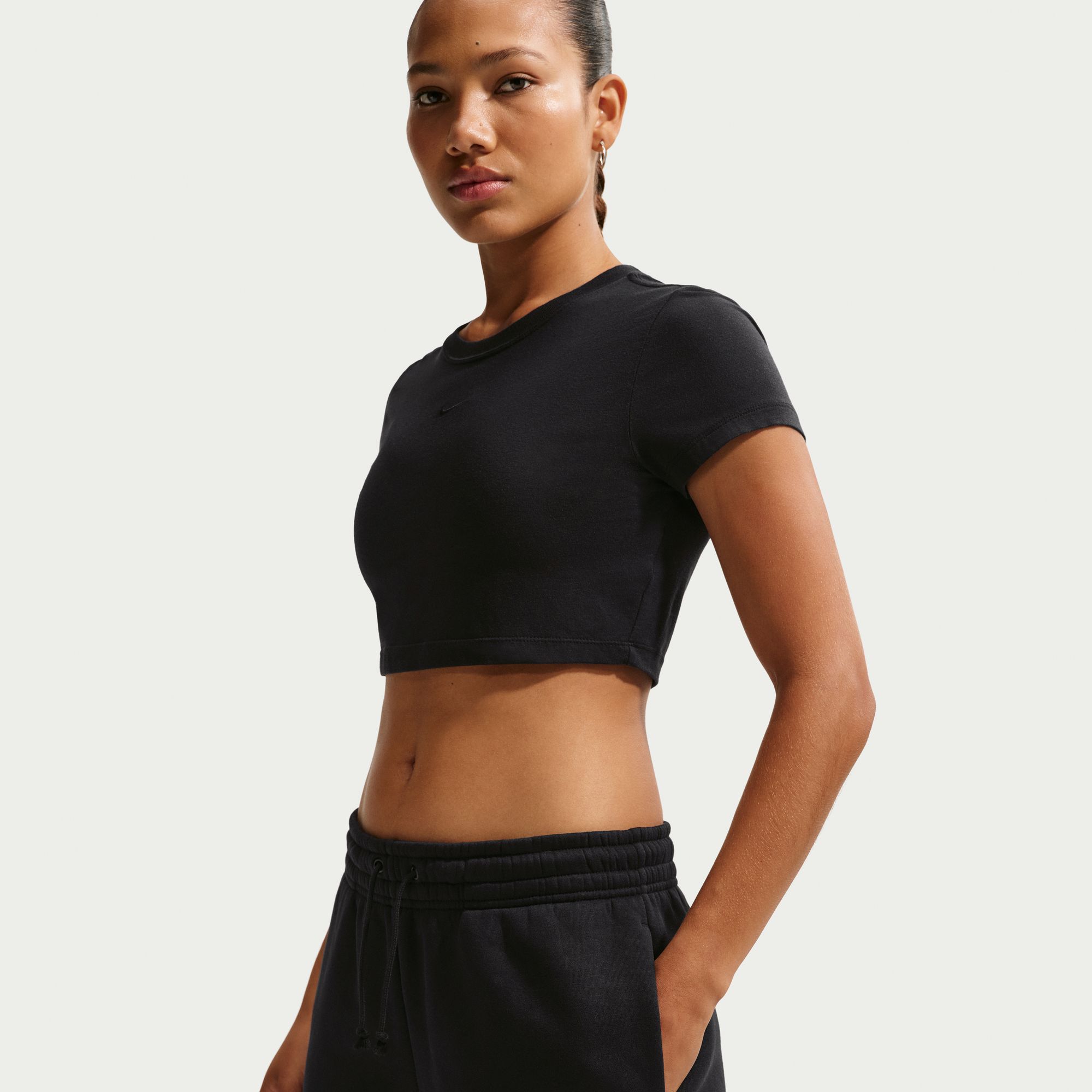 Nike Women's Sportswear Phoenix Fleece Mid-Rise 4" Shorts product image