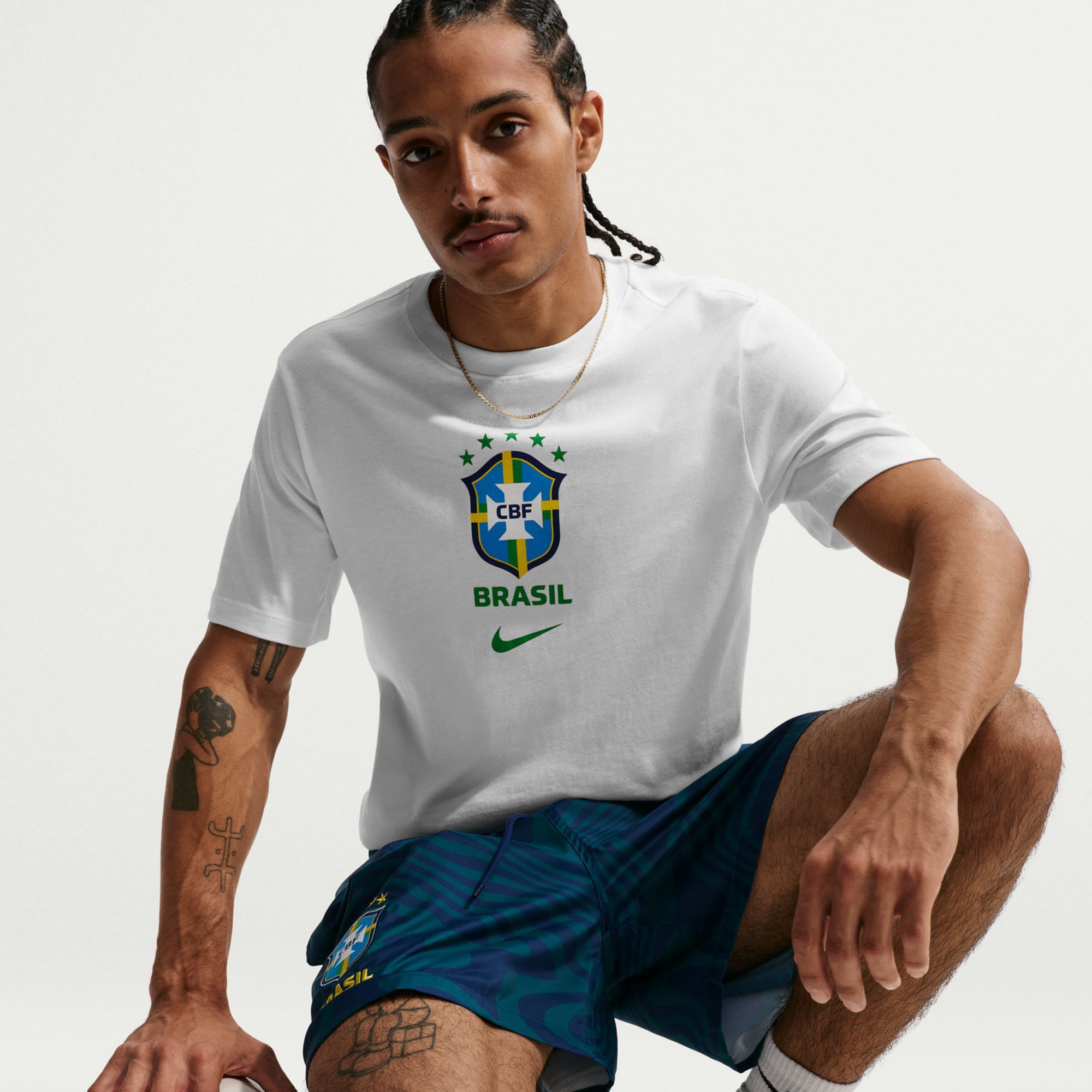 Nike Adult Brazil 2026 Alternate Crest T-Shirt product image