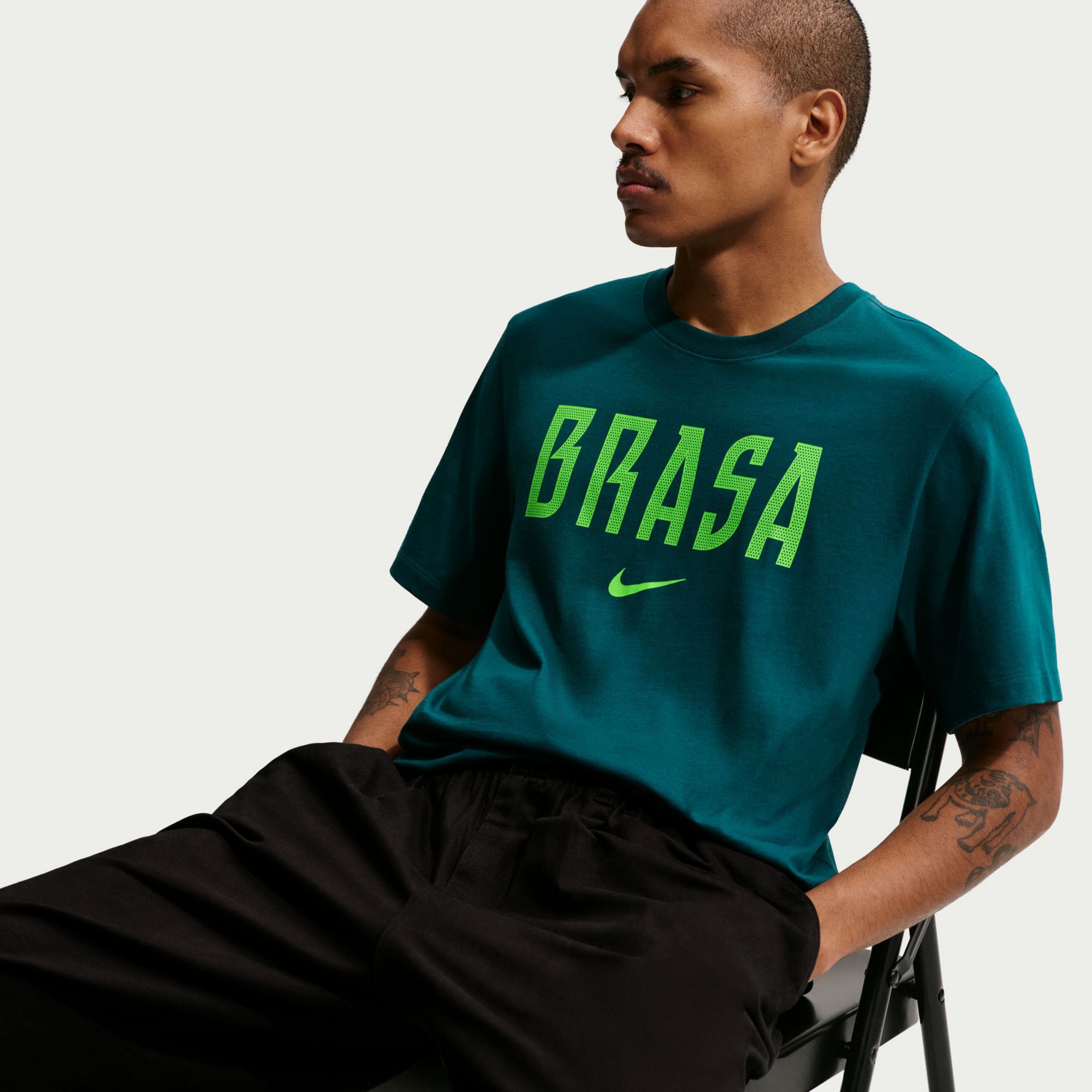 Nike Adult Brazil 2026 Home Wordmark T-Shirt product image