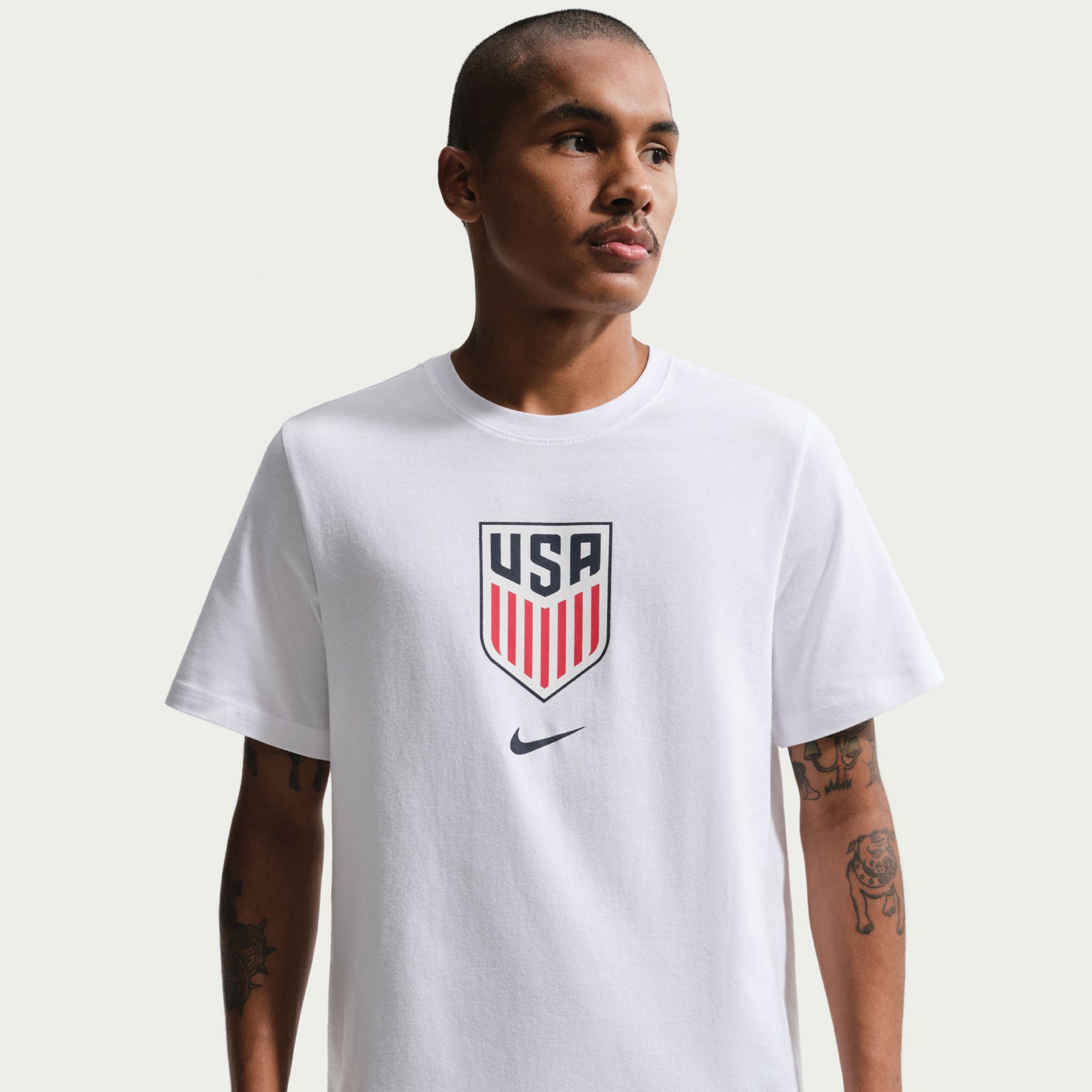 Nike Adult USMNT 2026 Home Crest T-Shirt product image