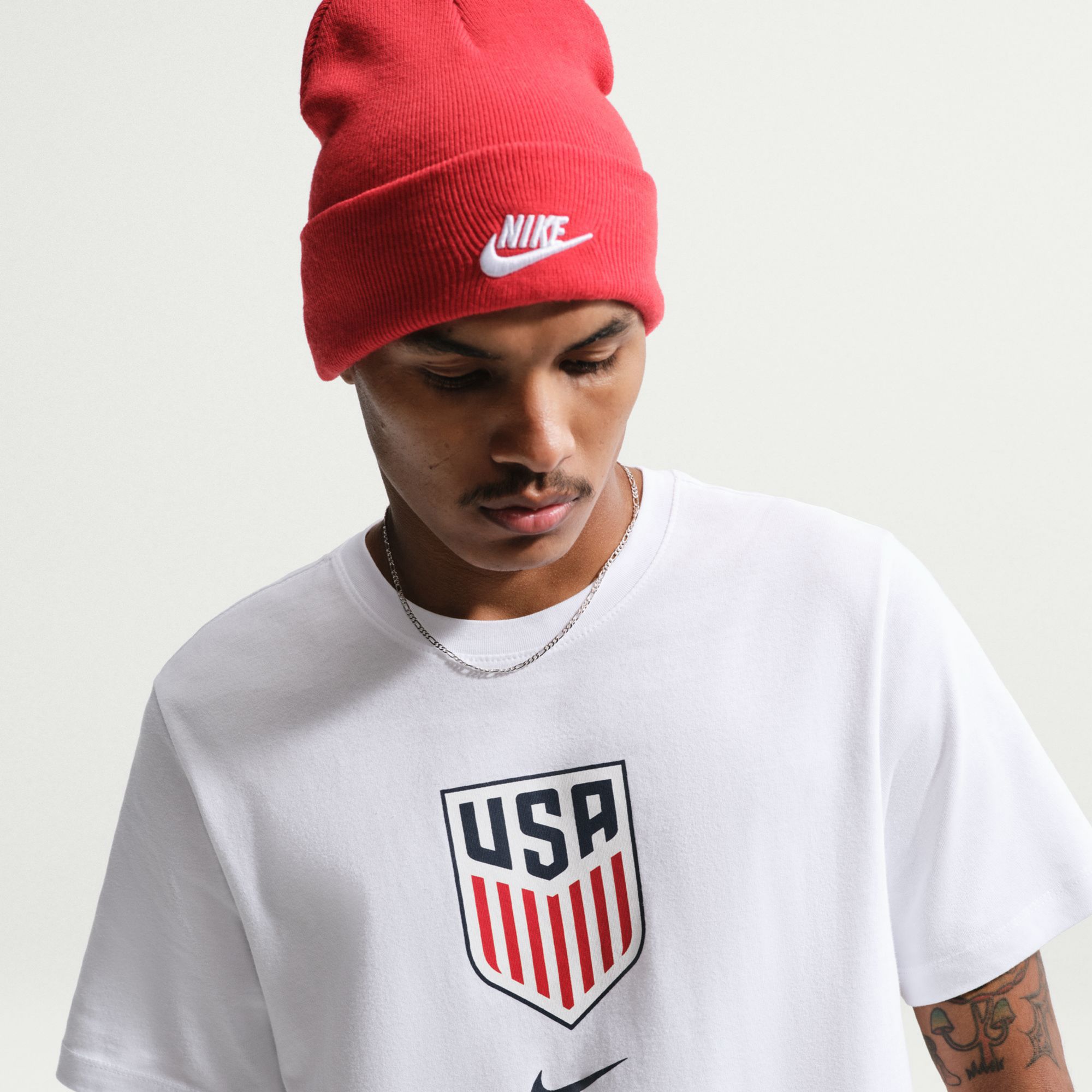 Nike Adult USMNT 2026 Home Crest T-Shirt product image